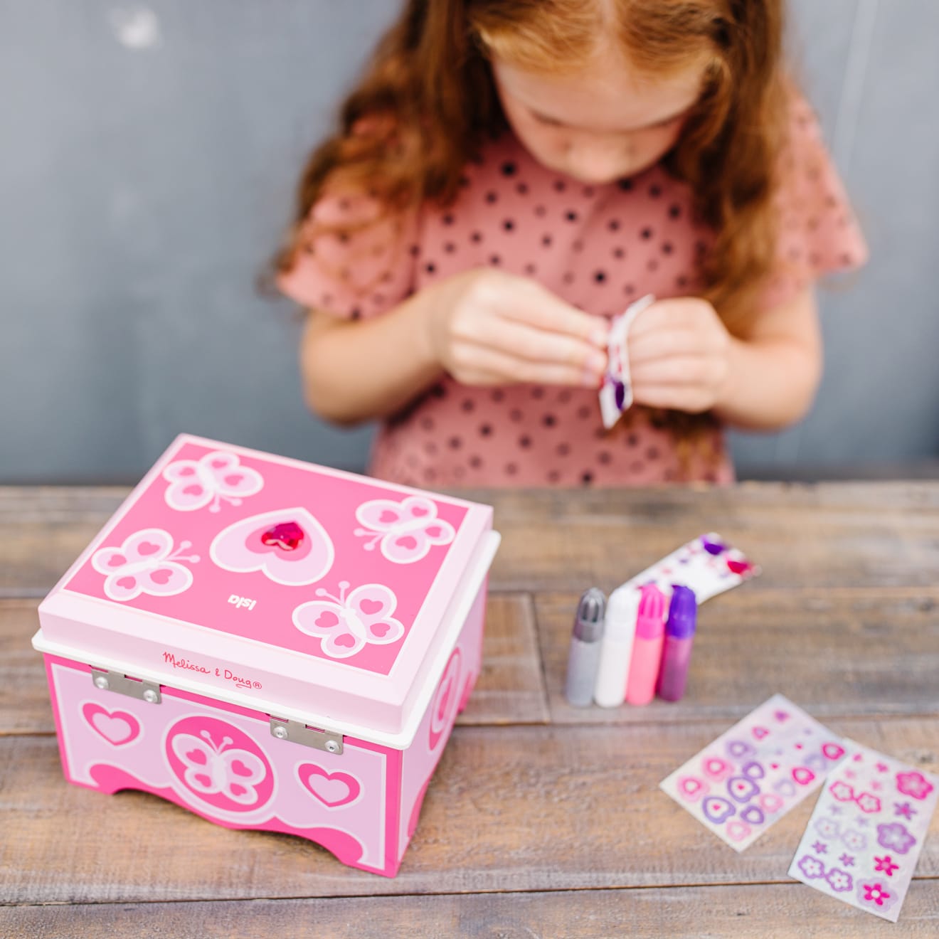 Created by Me! Jewelry Box Wooden Craft Kit - Image 7