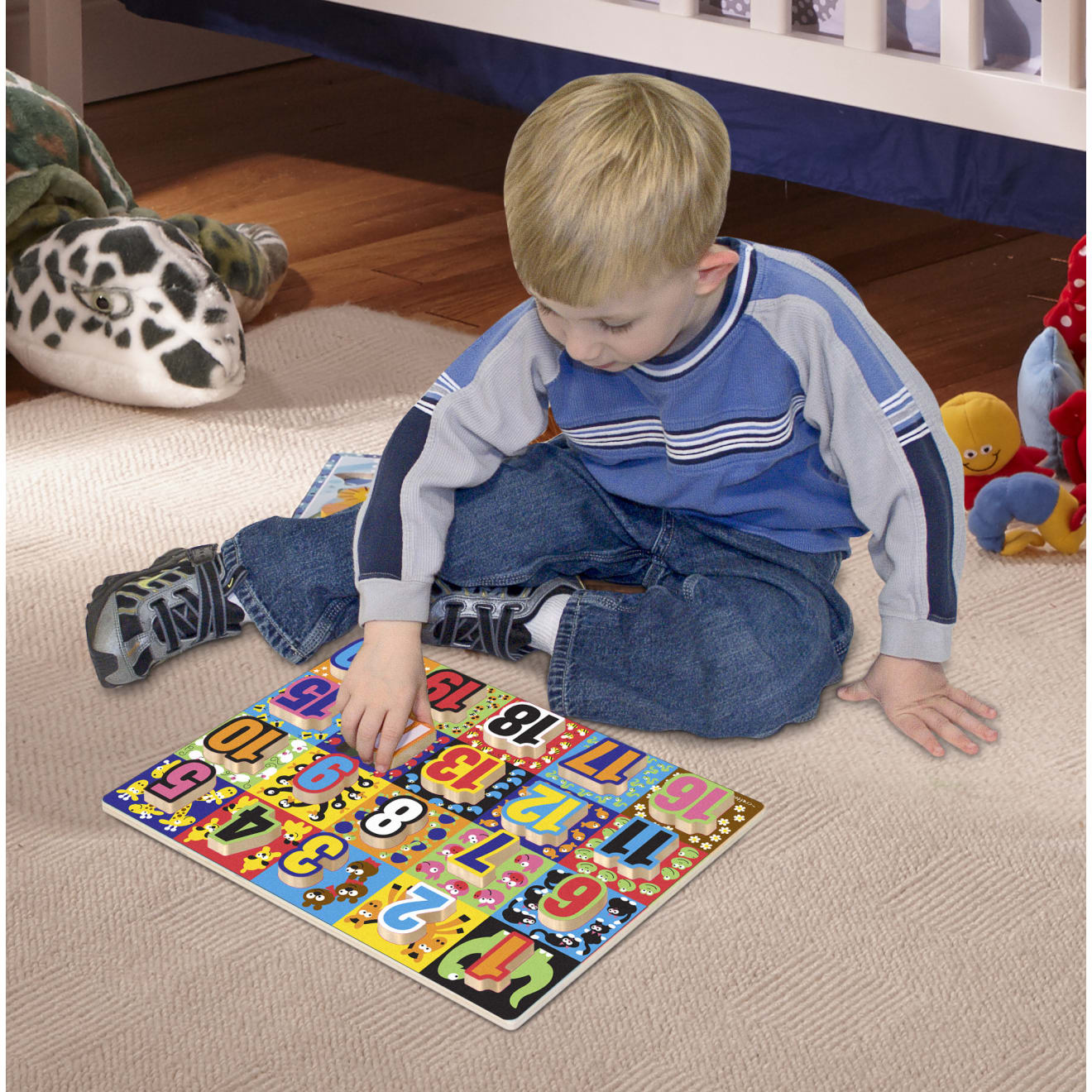 Jumbo Numbers Chunky Puzzle - Image 2