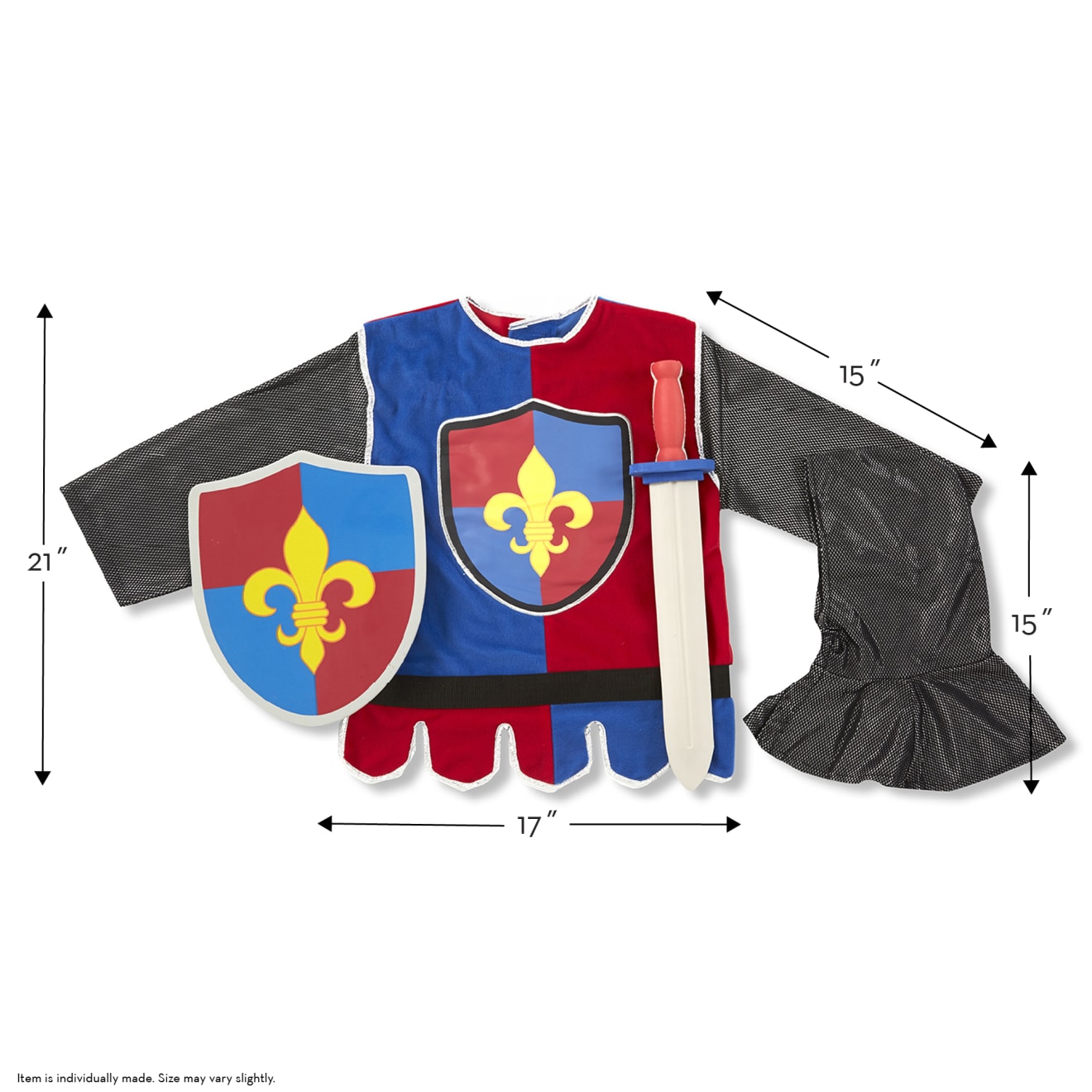Knight Role Play Costume Set - Image 5