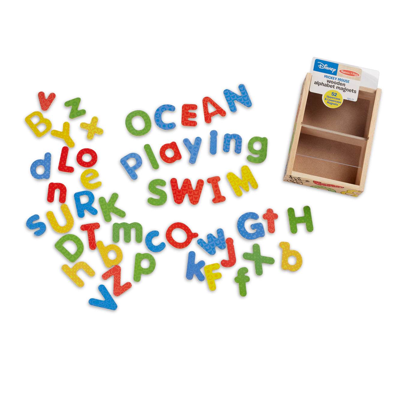 Disney Mickey & Friends Wooden Alphabet Magnets - Image 5