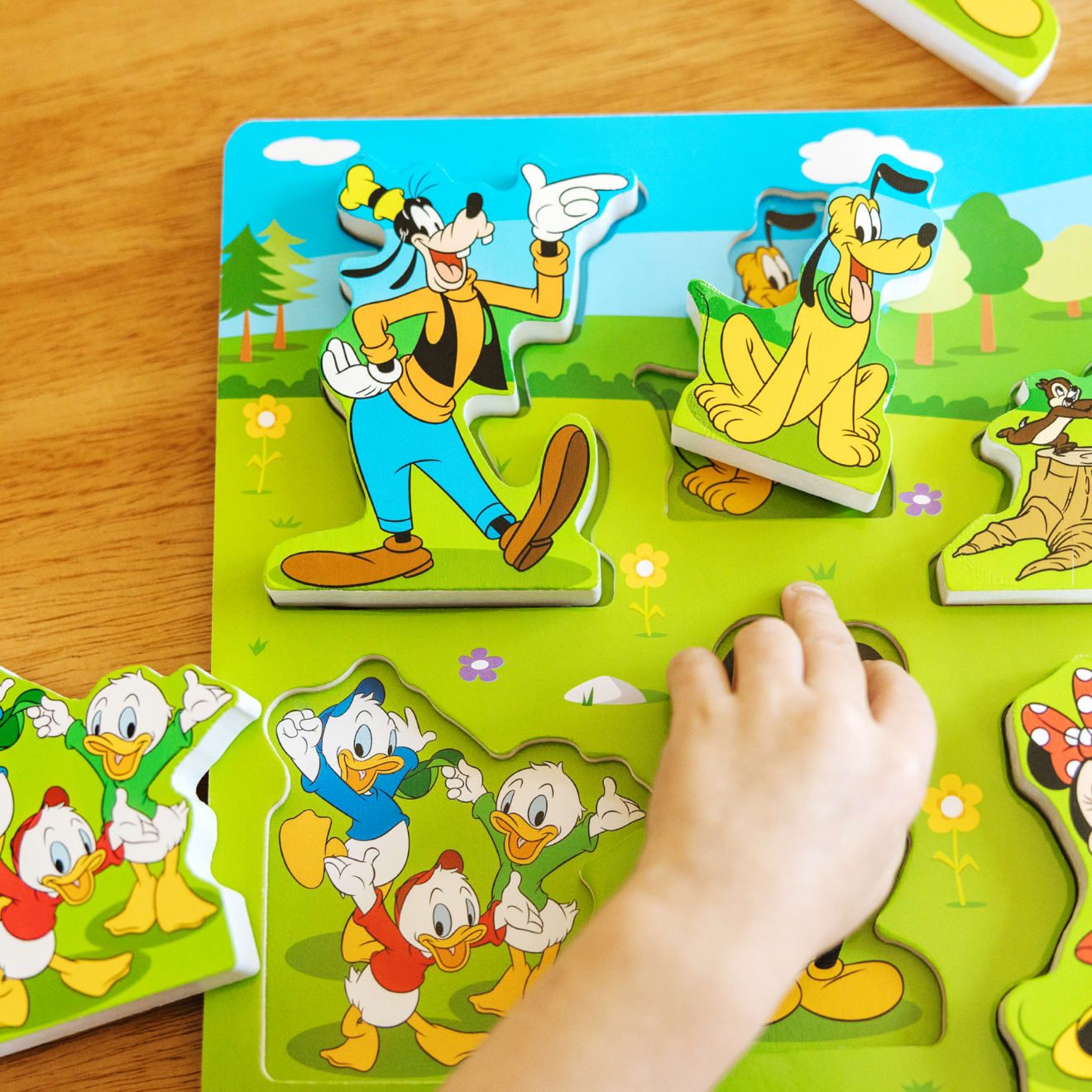 Disney Mickey Mouse Wooden Chunky Puzzle - Image 8
