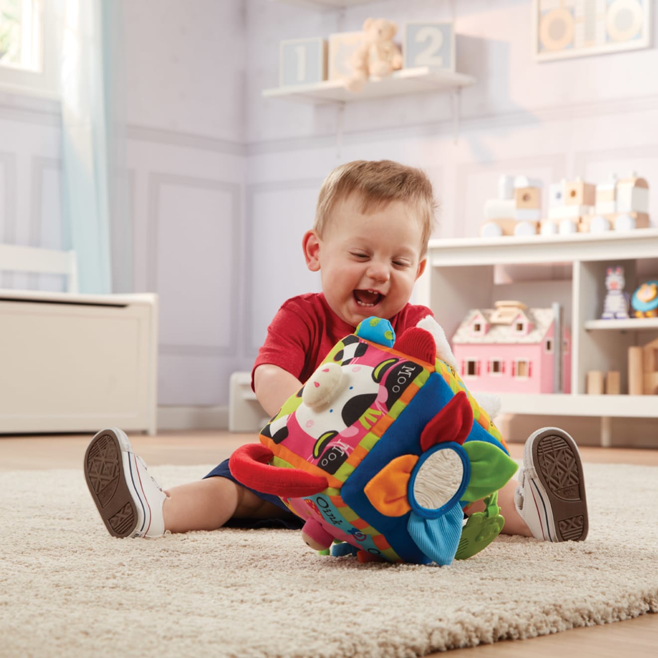 K's Kids Musical Farmyard Cube Learning Toy - Image 7