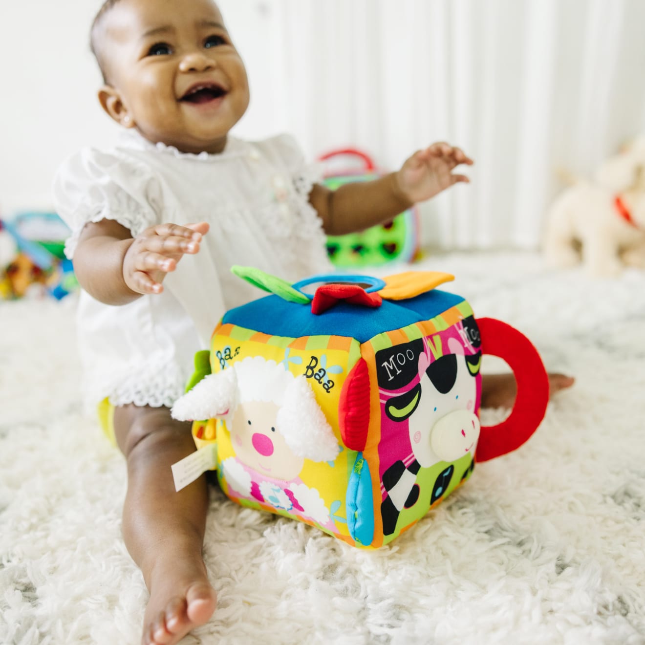 K's Kids Musical Farmyard Cube Learning Toy - Image 5