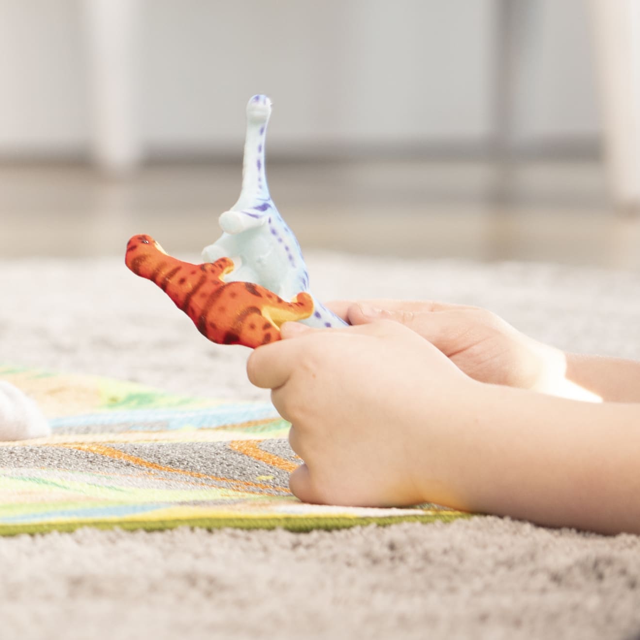 Prehistoric Playground Dinosaur Rug - Image 7