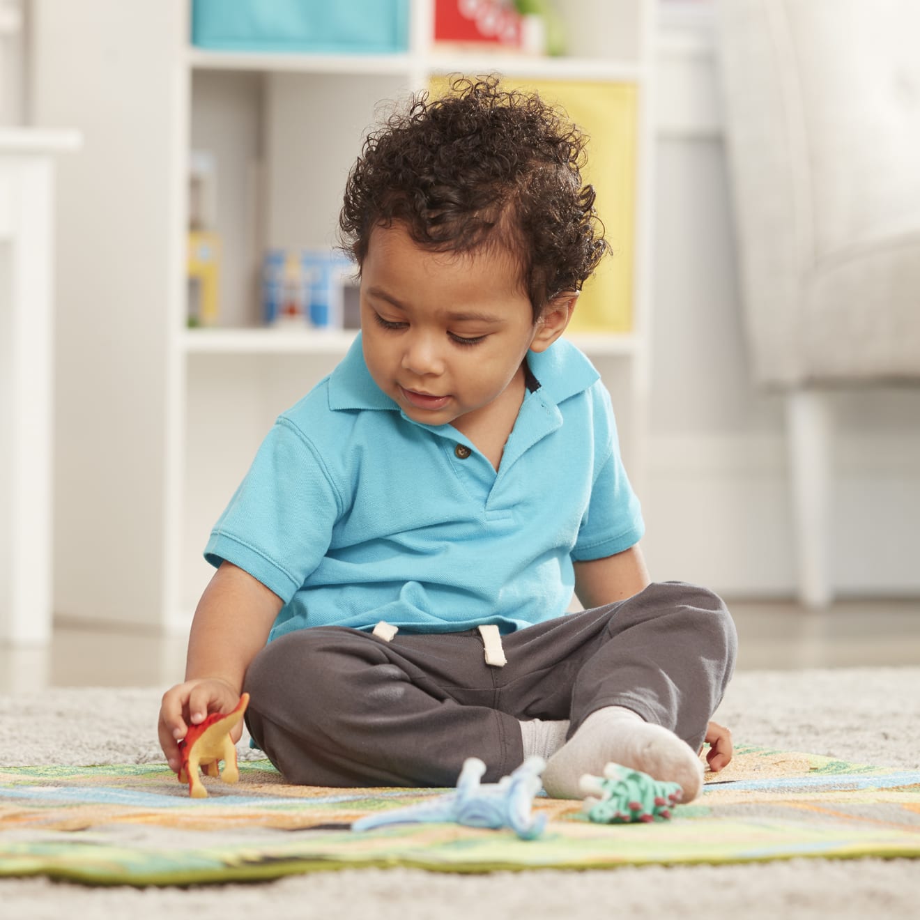 Prehistoric Playground Dinosaur Rug - Image 6