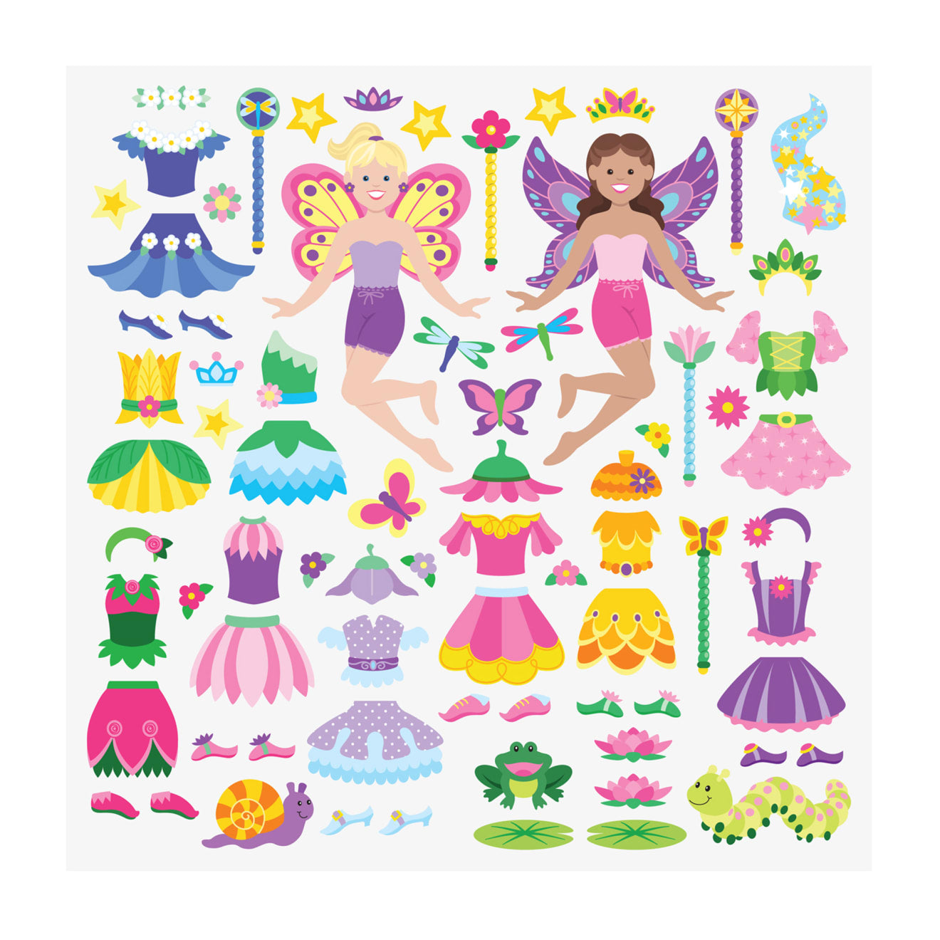 Puffy Stickers Play Set: Fairy - Image 6