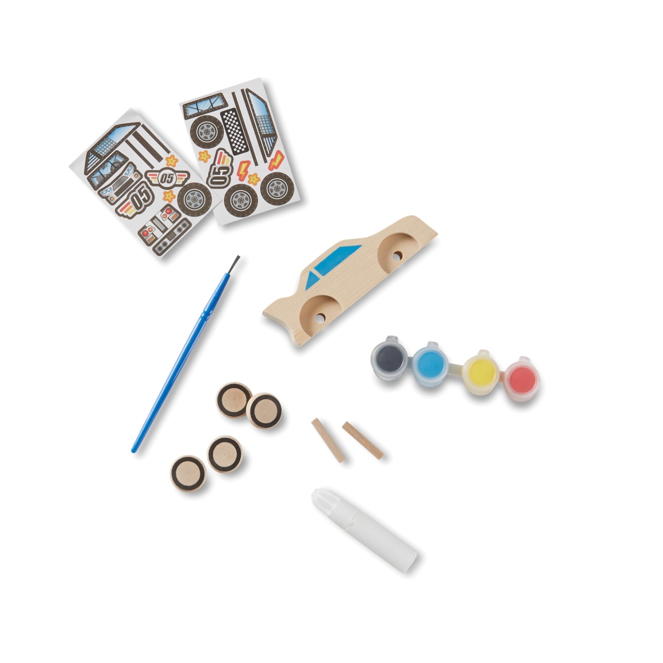 Created by Me! Race Car Wooden Craft Kit - Image 4