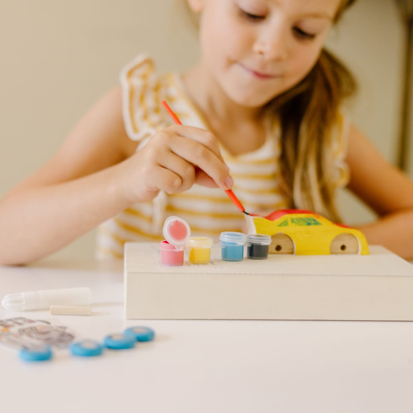 Created by Me! Race Car Wooden Craft Kit - Image 8