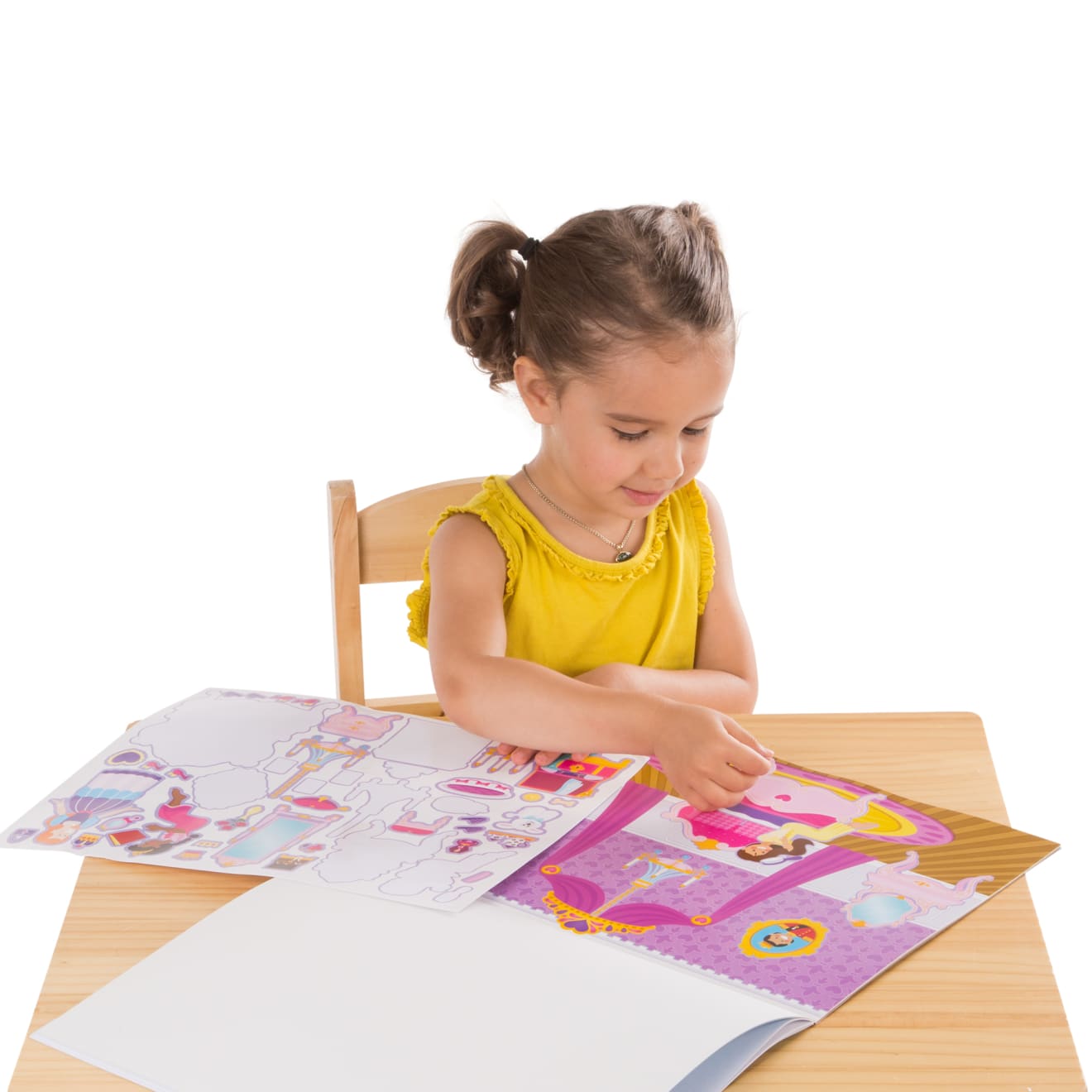 Reusable Sticker Pad Bundle - Fairy. Princess. Dress-Up. and Play House - Image 8