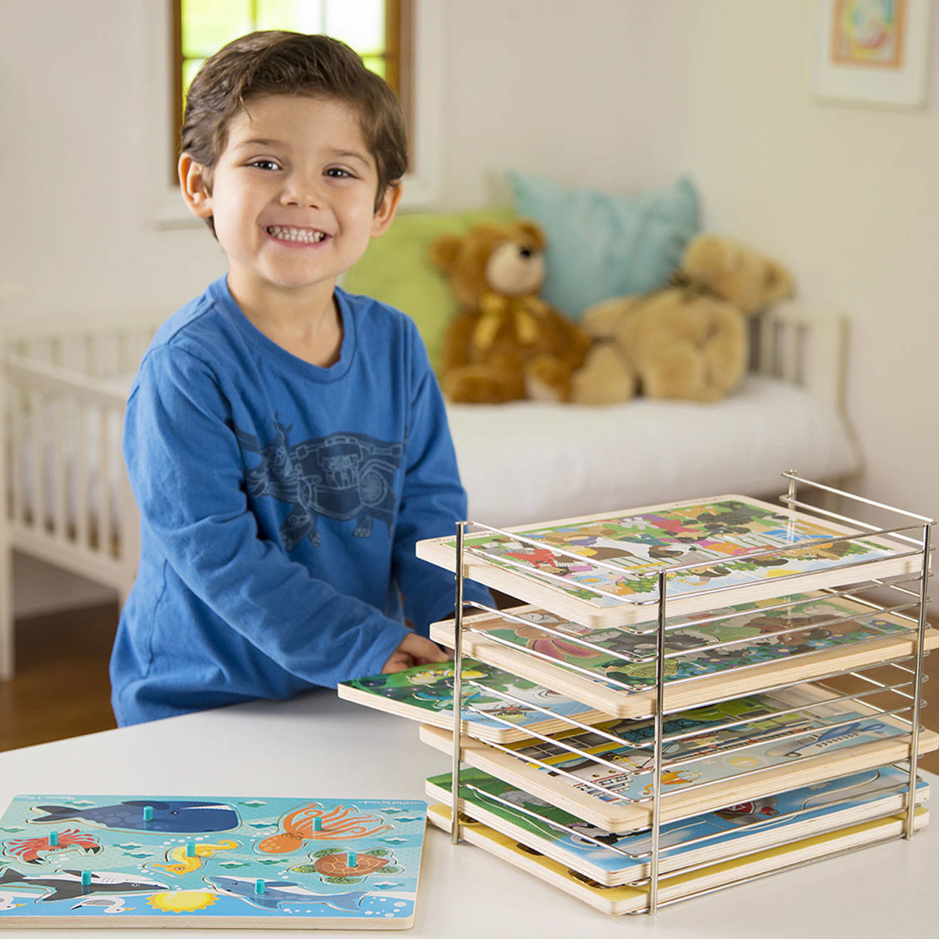 Wire Puzzle-Storage Rack - Image 2