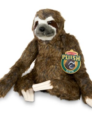 Lifelike Plush Sloth