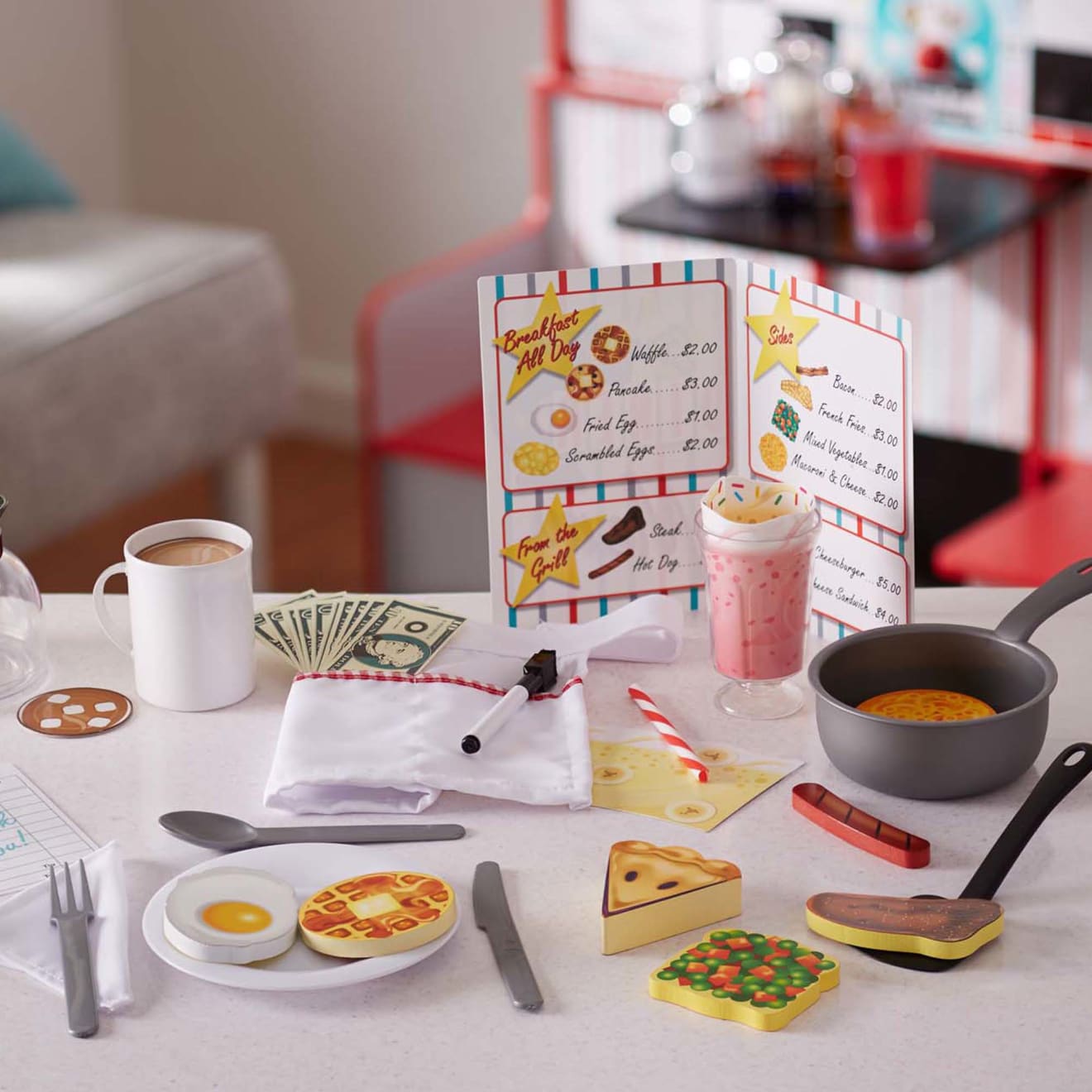 Star Diner Restaurant Play Set - Image 9