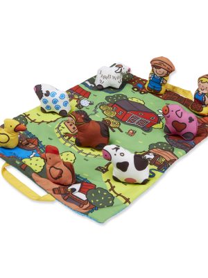 K's Kids Take-Along Farm Play Mat