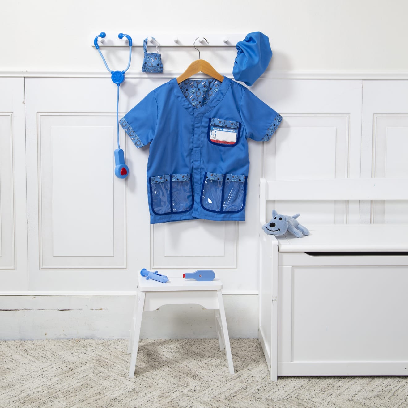Veterinarian Role Play Costume Set - Image 8