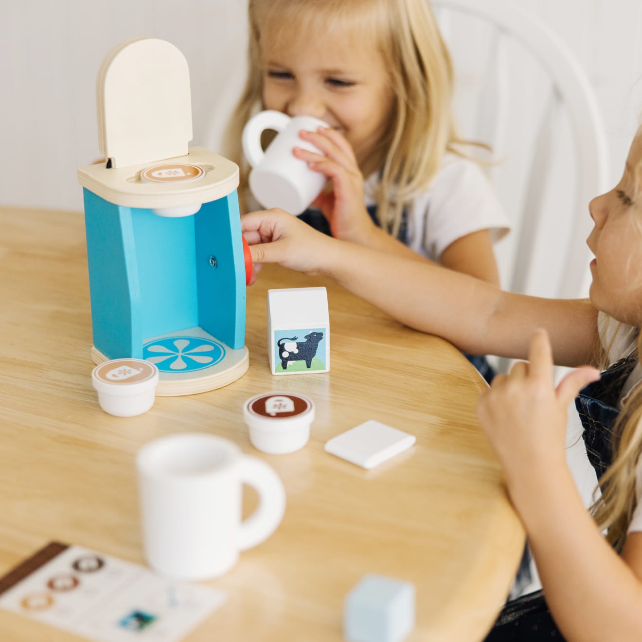 Wooden Brew & Serve Coffee Set - Image 2
