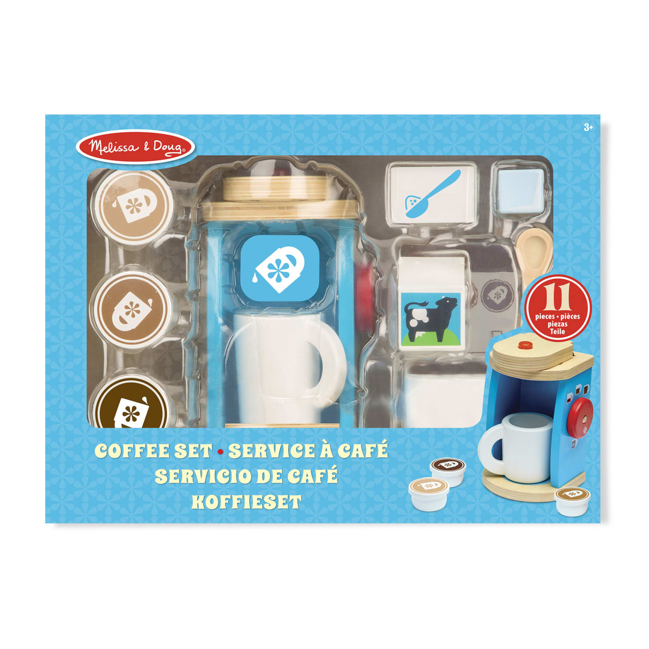 Wooden Brew & Serve Coffee Set - Image 3