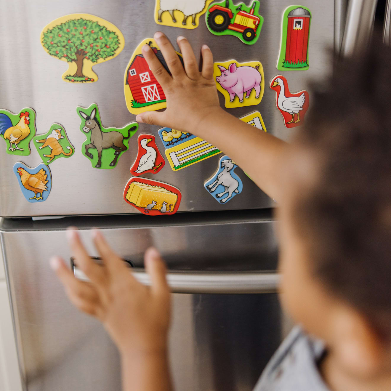 Wooden Farm Magnets - Image 2