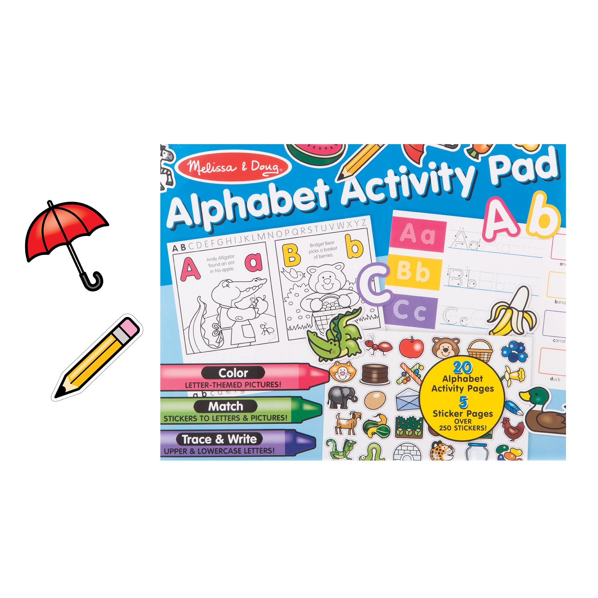 Alphabet Activity Sticker Pad - Image 7