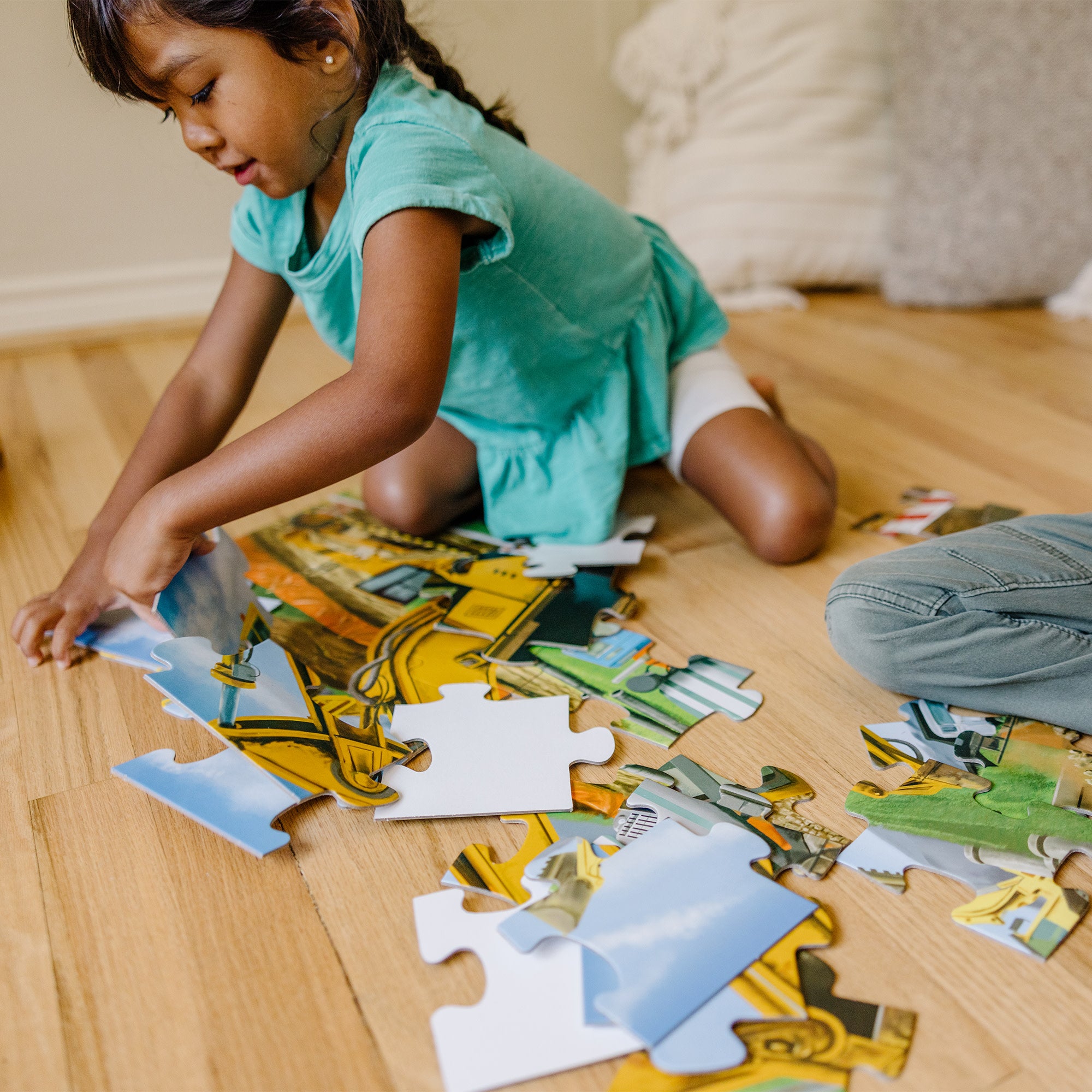 Building Site Floor Puzzle - 48 Pieces - Image 5