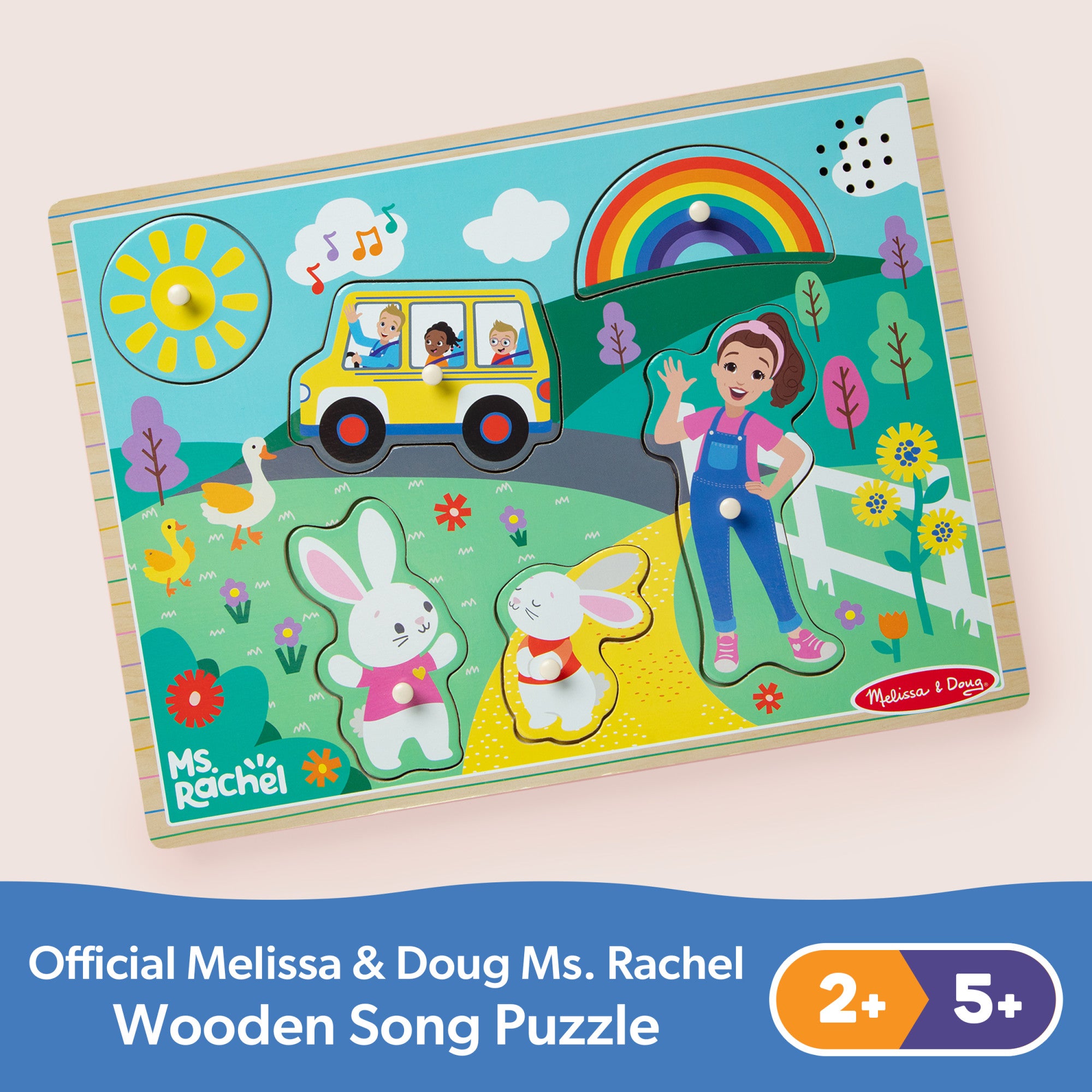 Ms. Rachel? Wooden Song Puzzle ?C 6 Pieces - Image 9