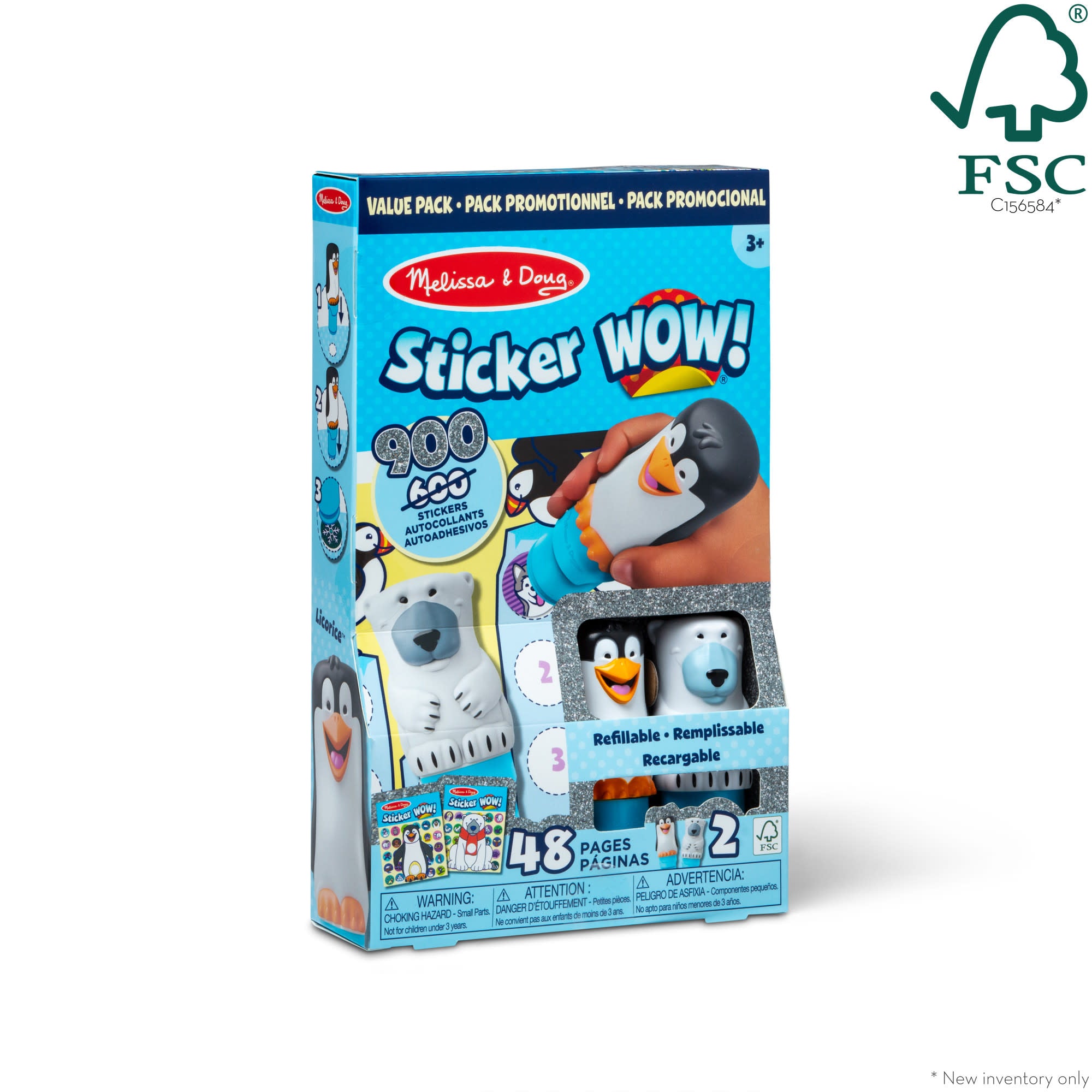 Sticker WOW!? Activity Pads & Sticker Stampers VALUE PACK - Winter - Image 4