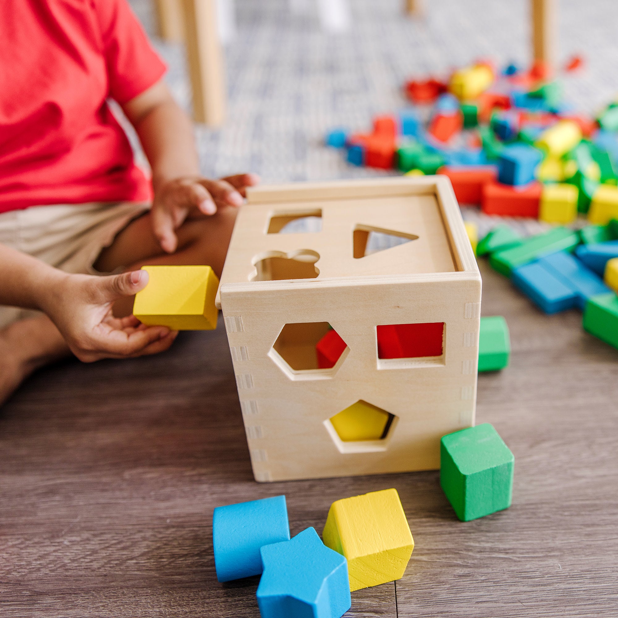 Stack. Sort & Pound Wooden Toy Collection - Image 5