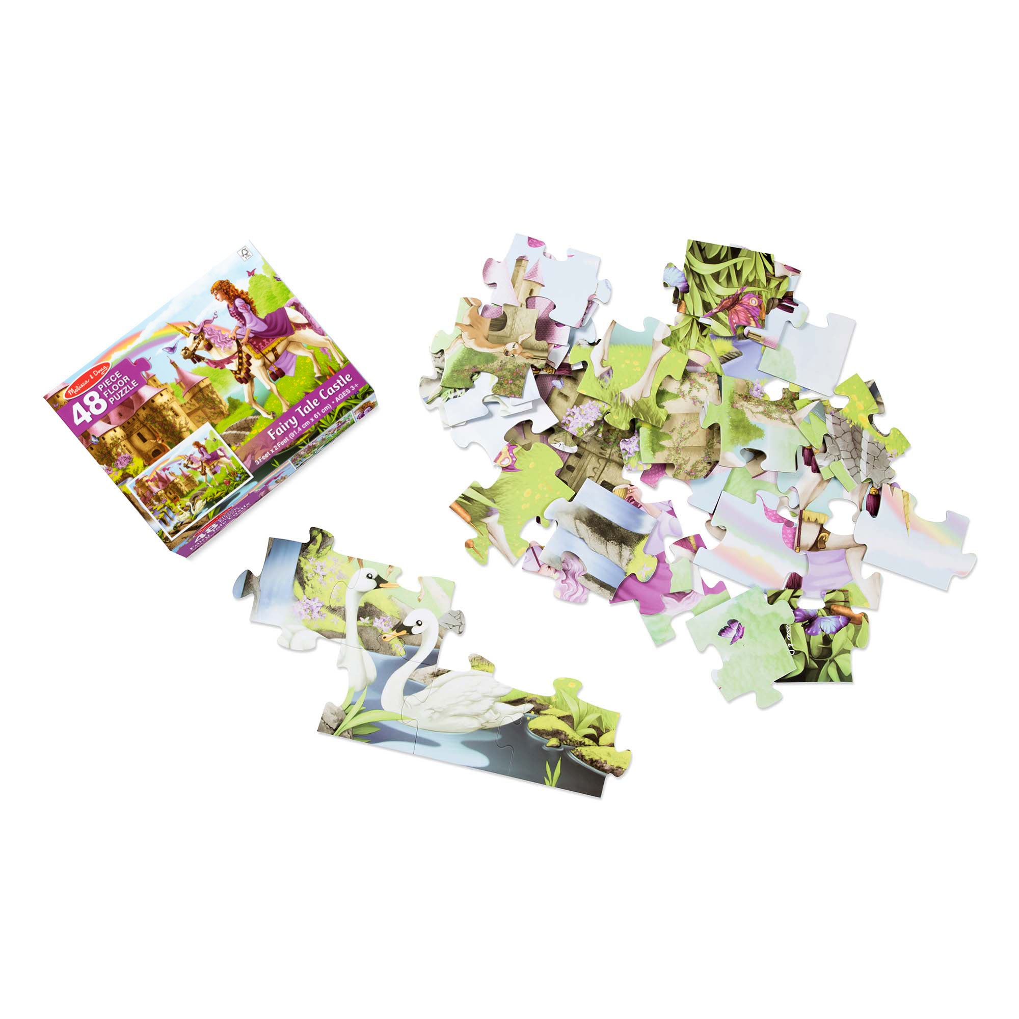 Fairy Tale Castle Floor Puzzle - 48 Pieces - Image 4