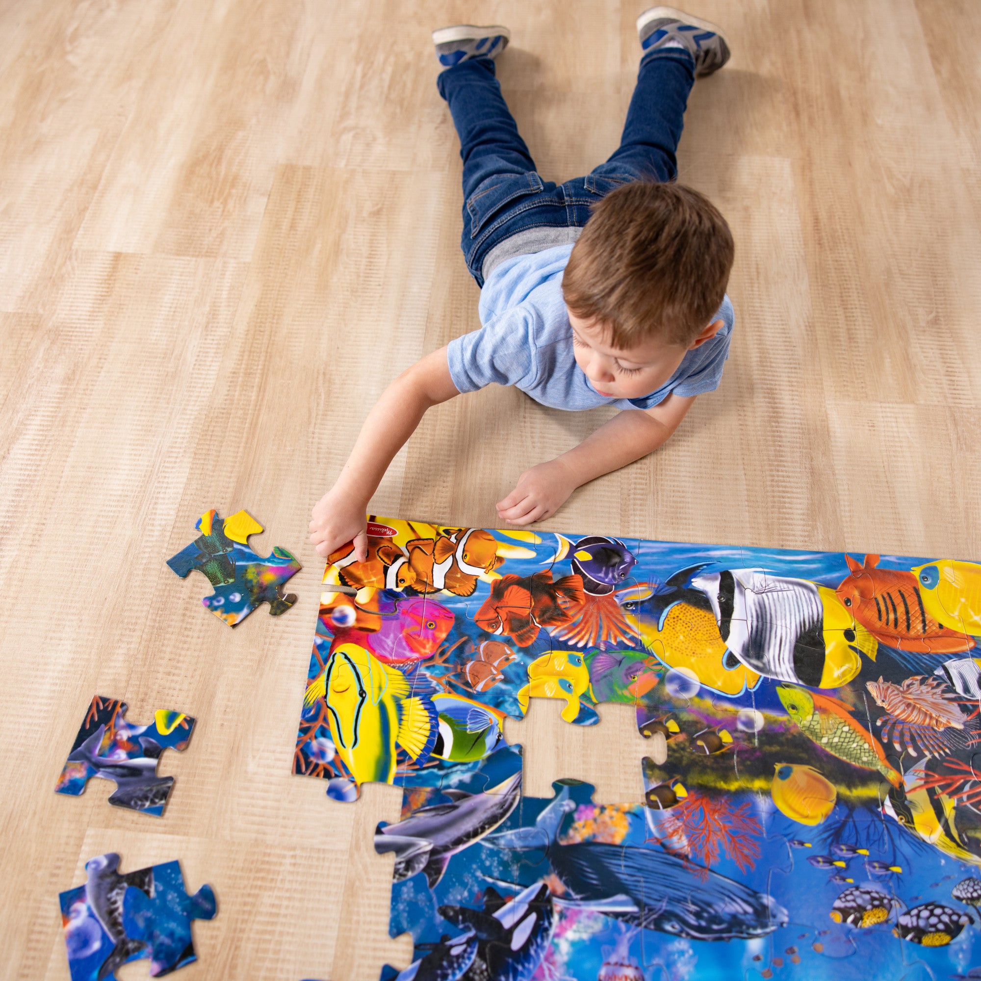 Underwater Floor Puzzle - 48 Pieces - Image 4
