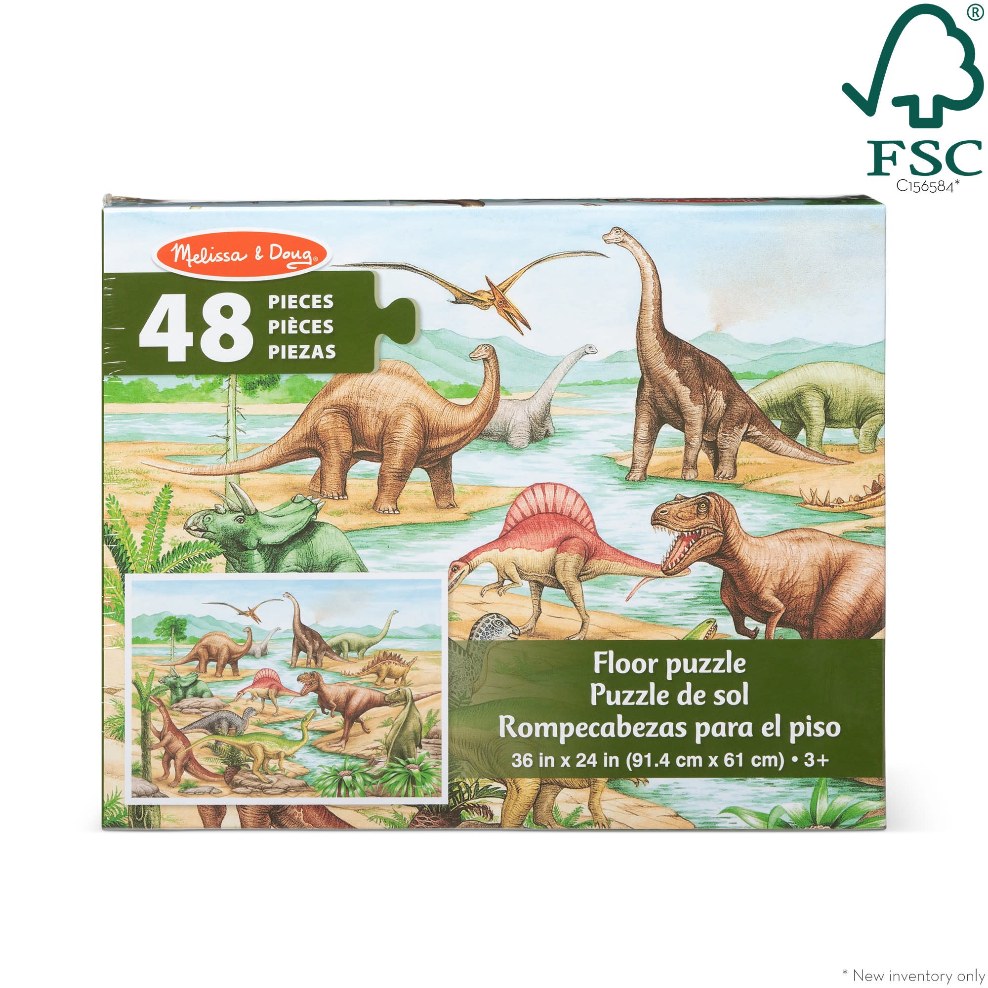 Dinosaurs Floor Puzzle - 48 Pieces - Image 10