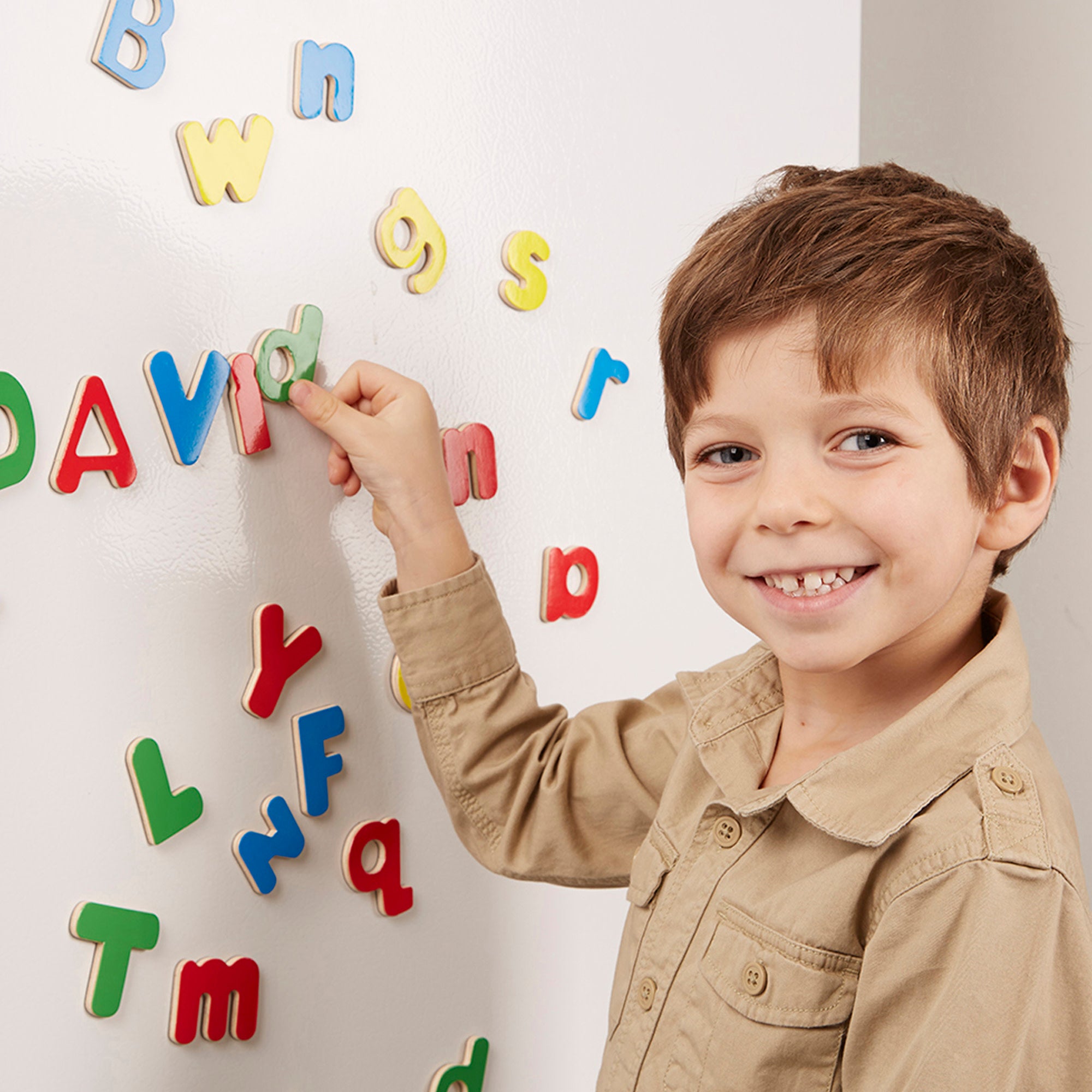 Wooden Letter Alphabet Magnets - Image 8