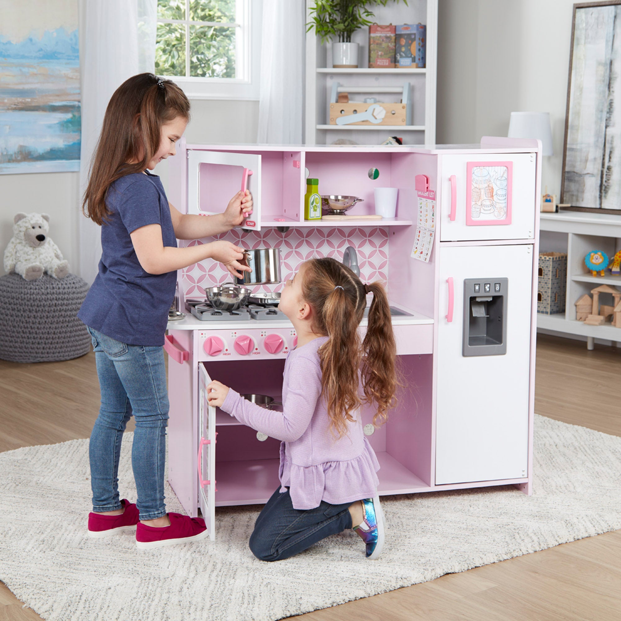 Chef's Kitchen Wooden Activity Center - Image 2