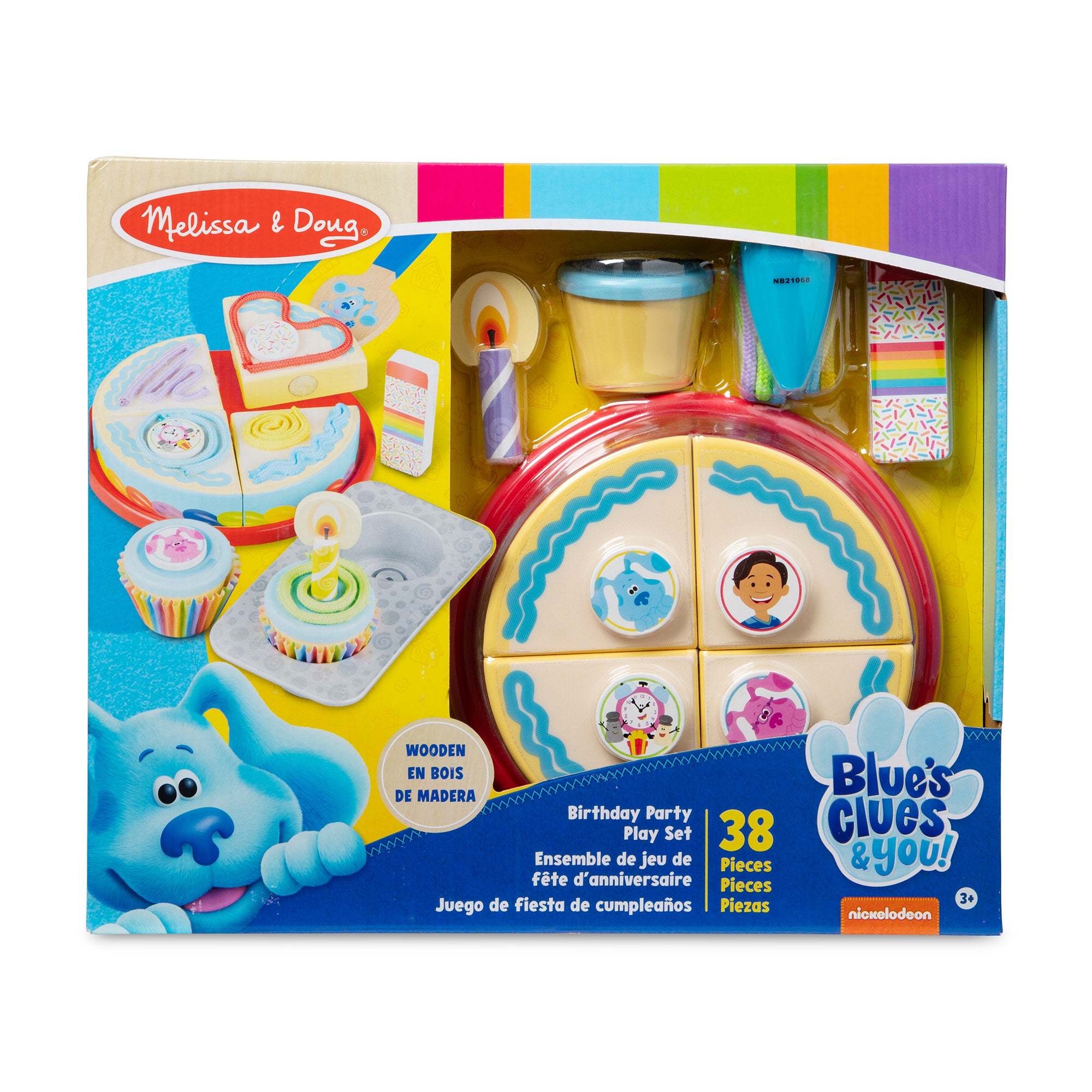 Blue's Clues & You! Wooden Birthday Party Play Set - Image 3