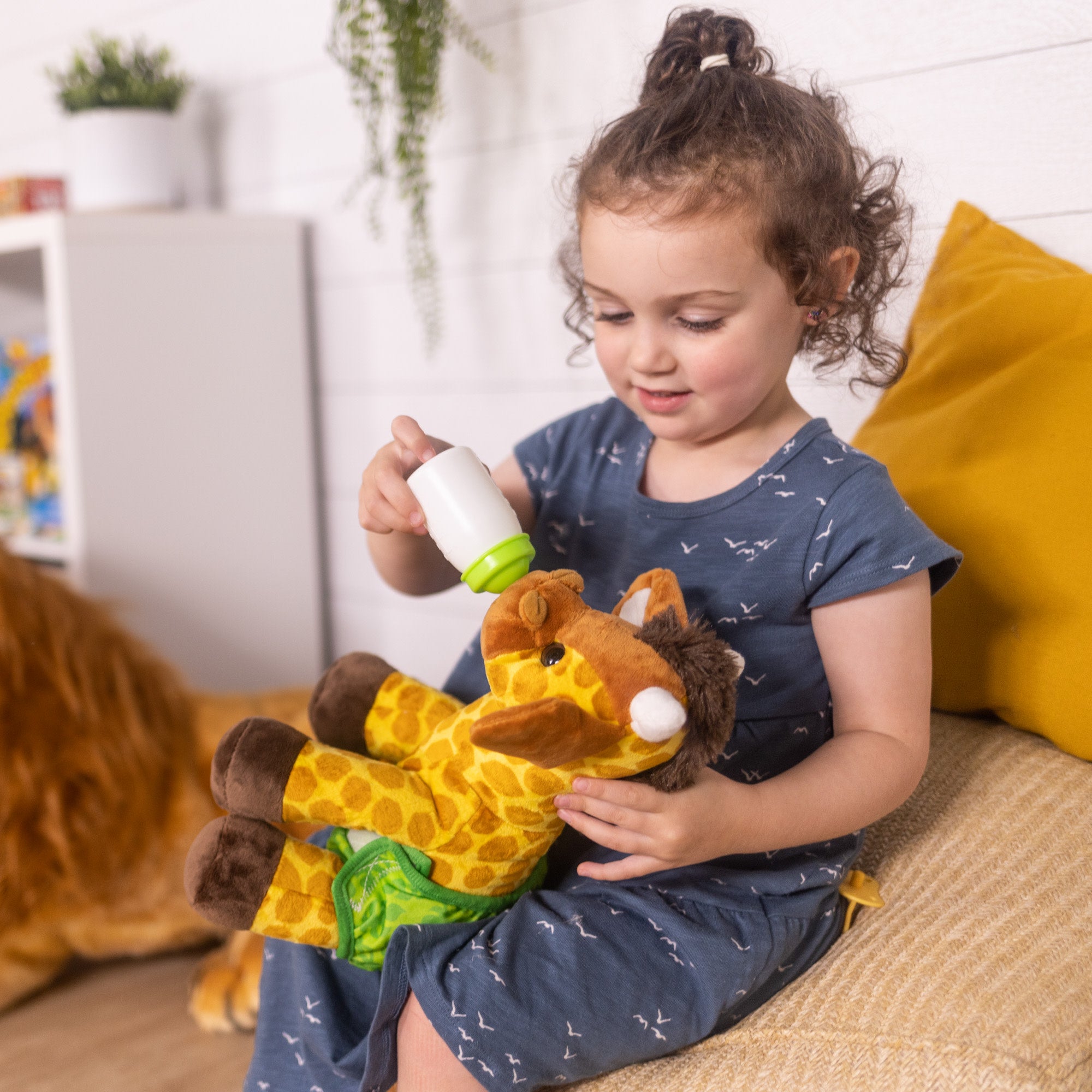 Baby Giraffe Stuffed Animal - Image 2