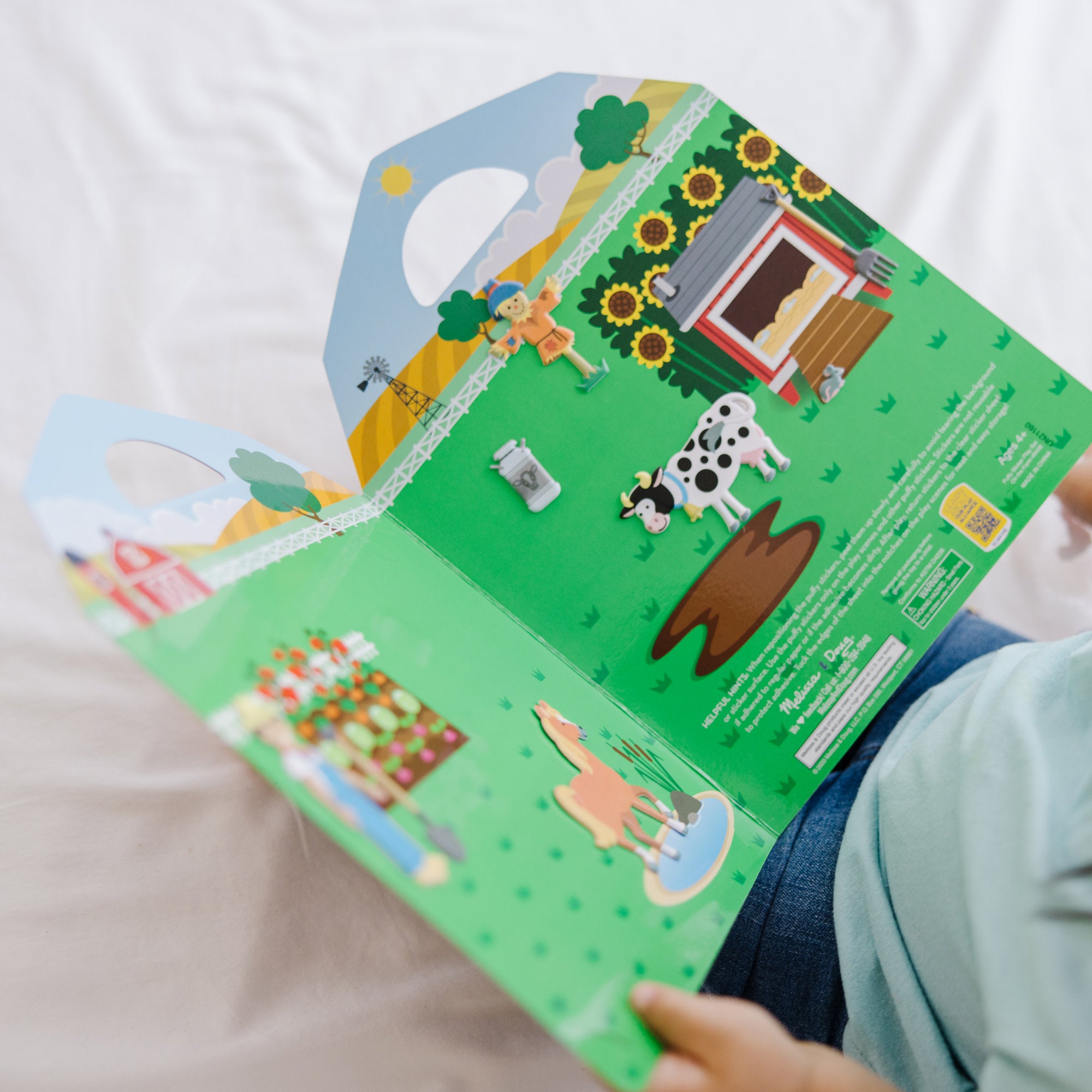 Puffy Sticker Play Set - On the Farm - Image 2
