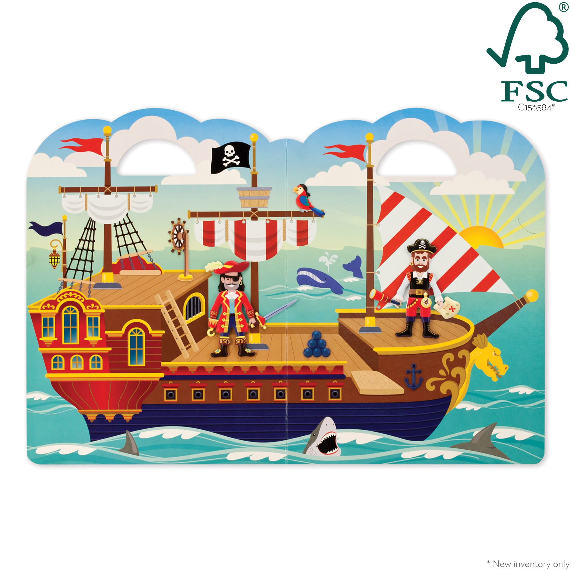 Puffy Sticker Play Set - Pirate - Image 3