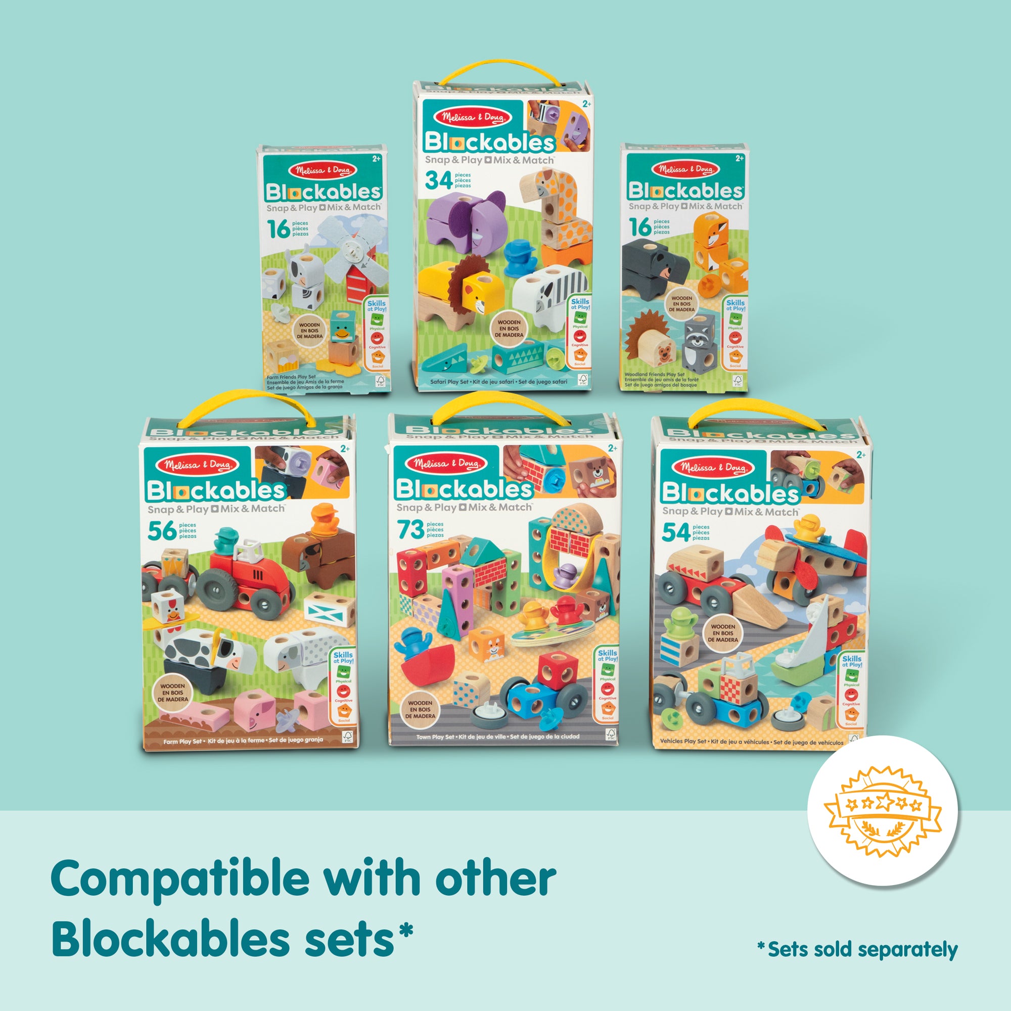 Blockables??Farm Friends Play Set - Image 9