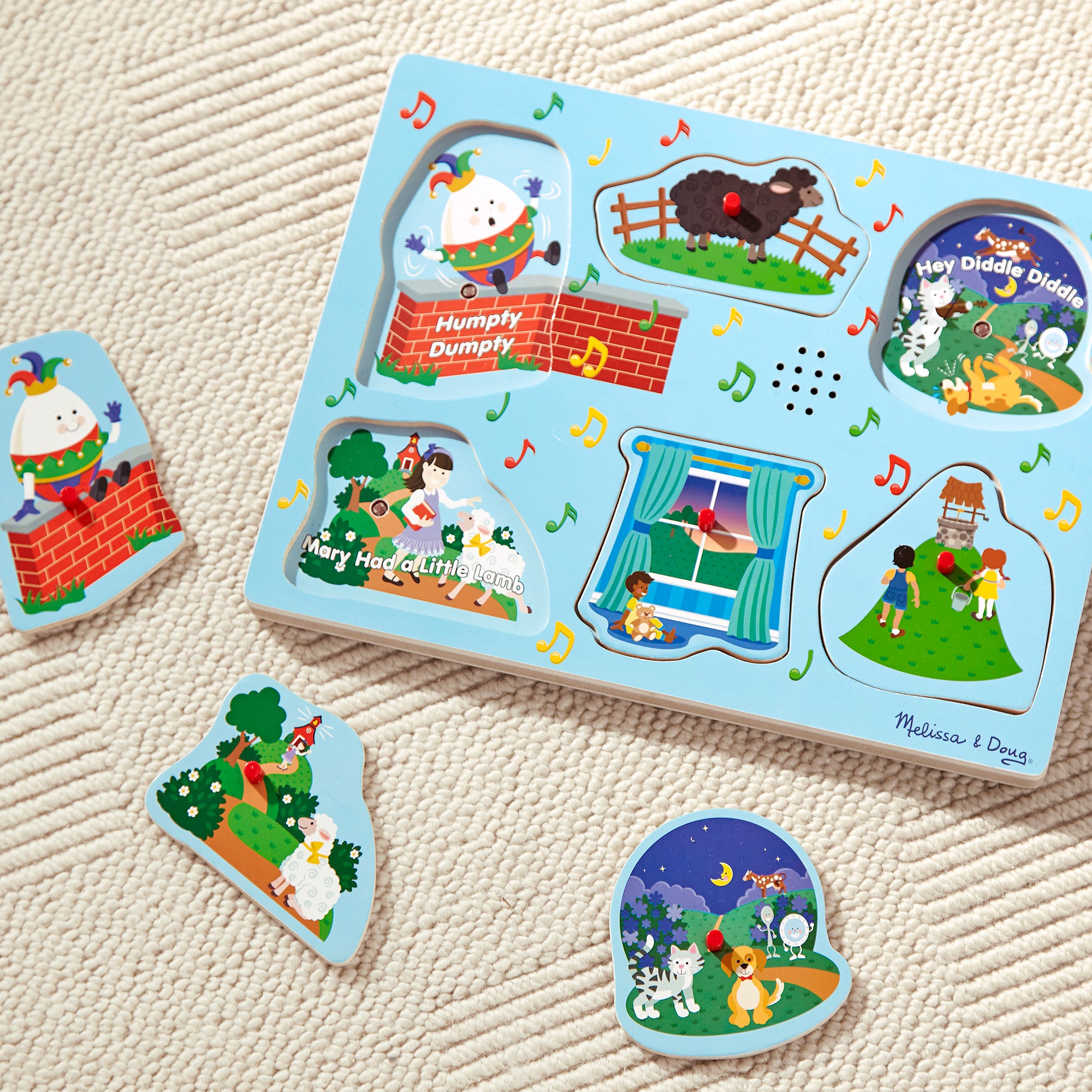 Nursery Rhymes 2 Sound Puzzle - 6 PIeces - Image 9