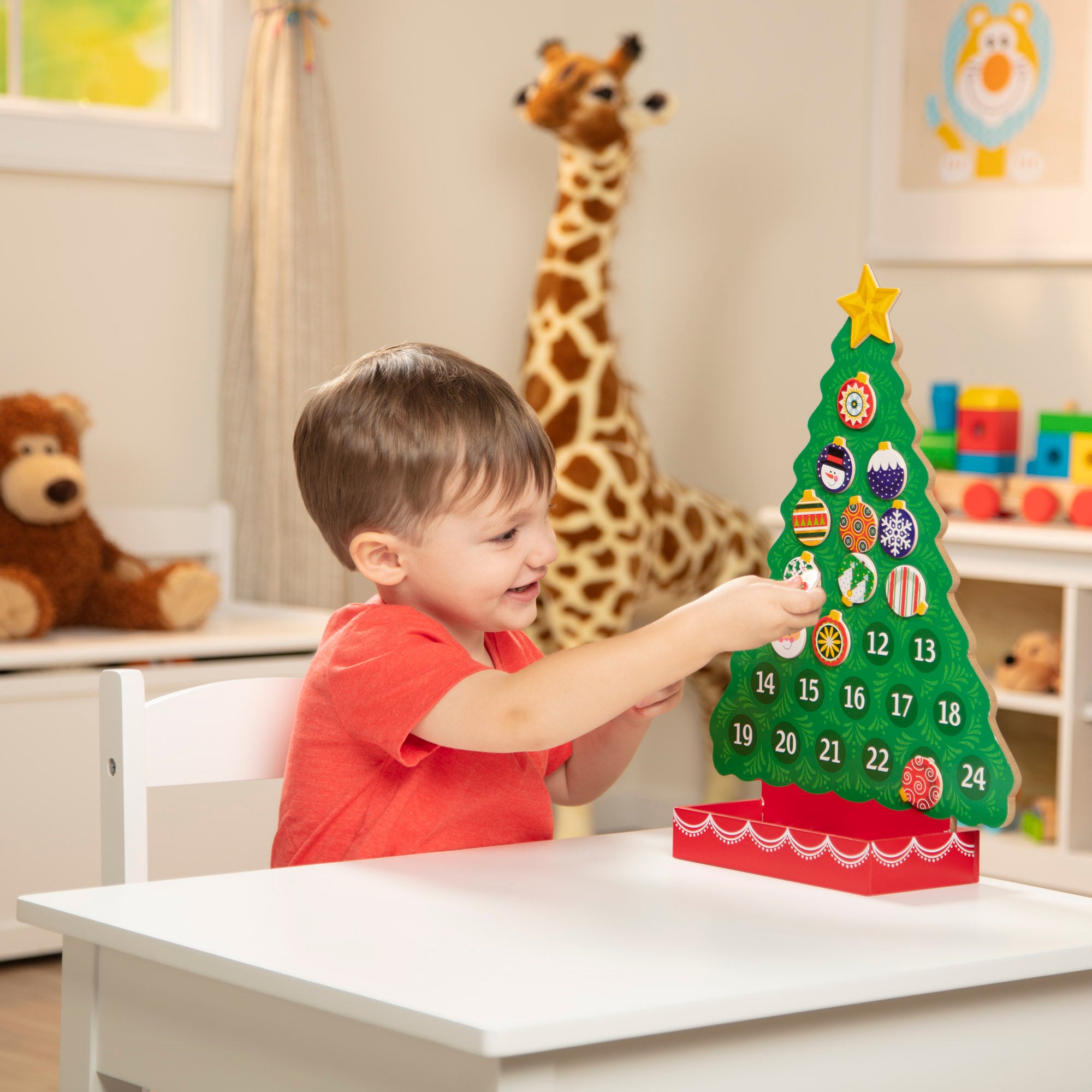 Countdown to Christmas Wooden Seasonal Calendar - Image 7