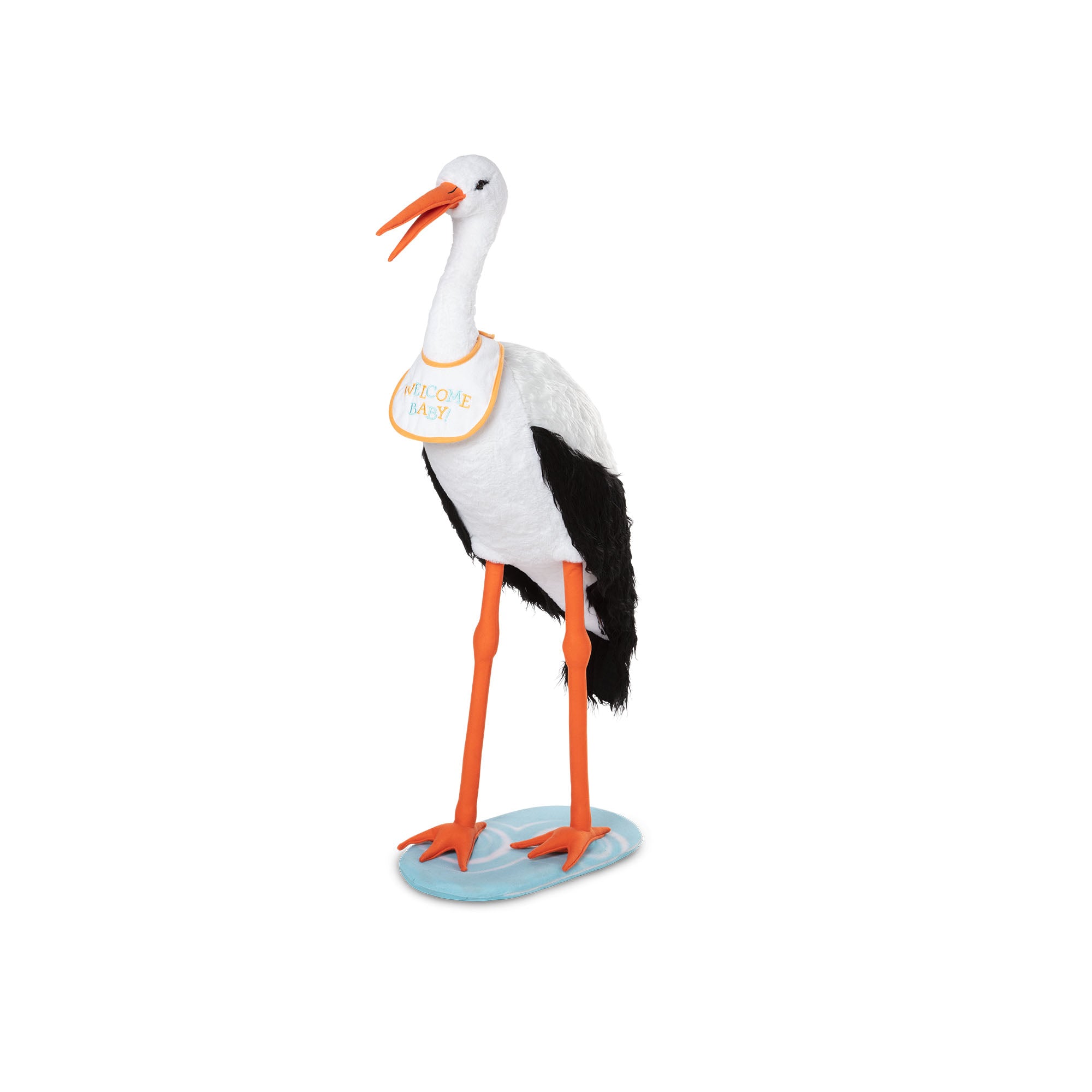 Lifelike Plush Stork - Image 3