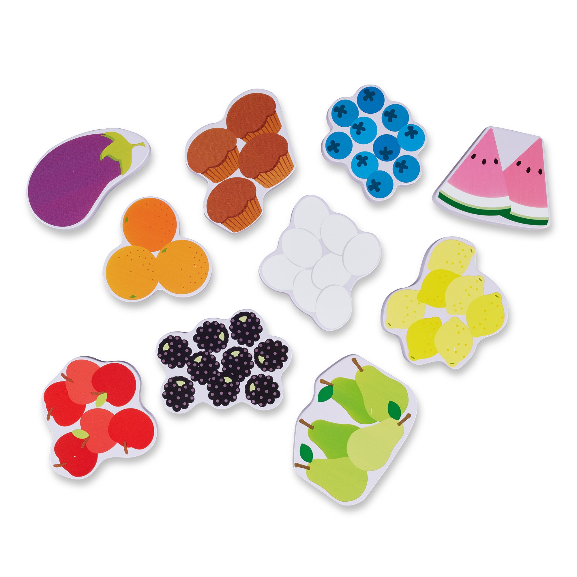 Blue's Clues & You! Fridge Food Wooden Chunky Puzzle - 10 Pieces - Image 9