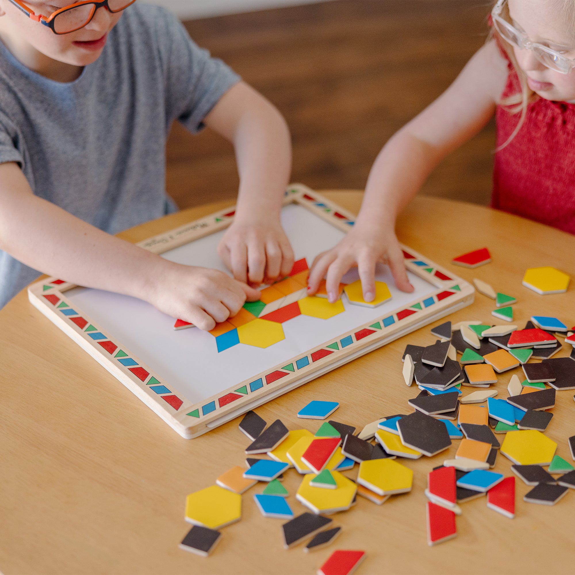 Wooden Magnetic Pattern Block Kit - Image 10