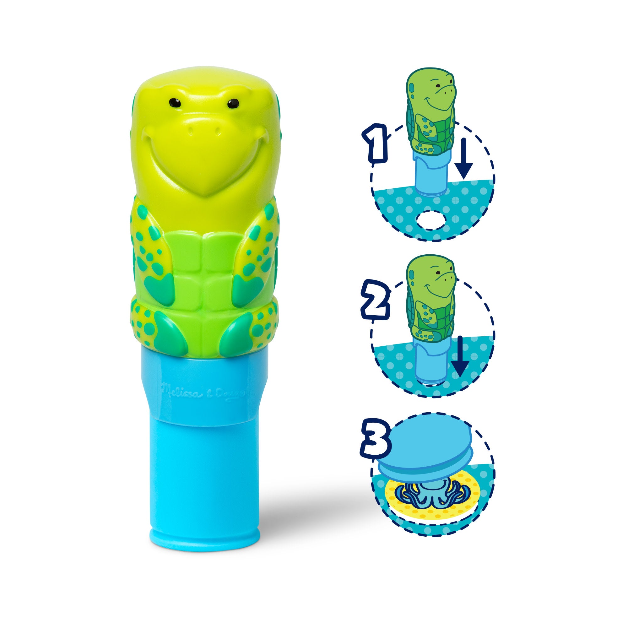 Sticker WOW!? Sea Turtle Bundle: Activity Pad & Sticker Stamper + Mini Activity Pad and 200 Refill Stickers - Image 3