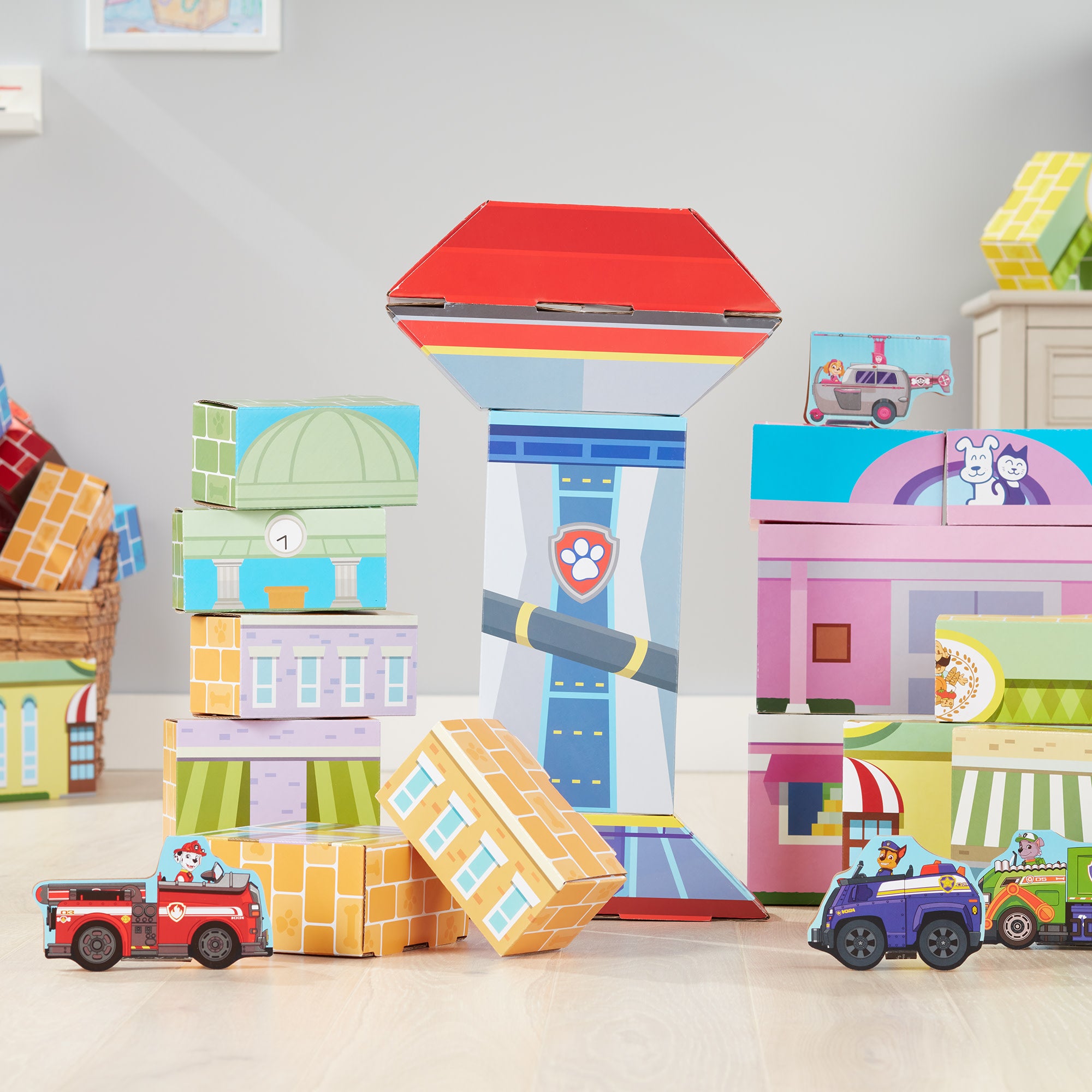 PAW Patrol Jumbo Cardboard Blocks - Image 5