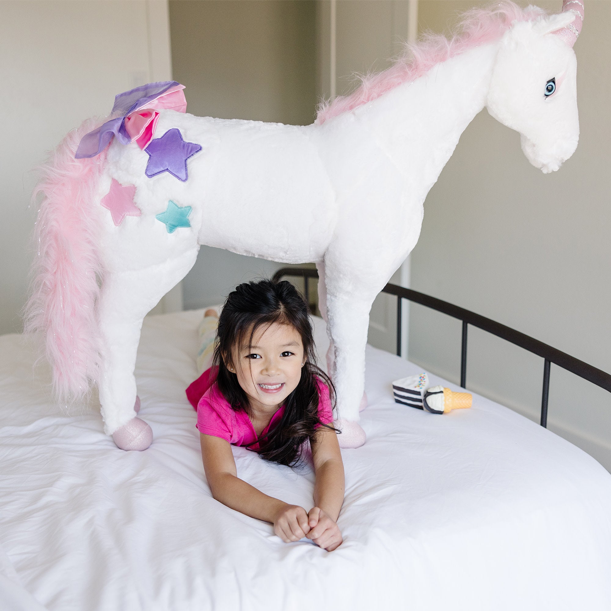 Unicorn Lifelike Plush Stuffed Animal - Image 2