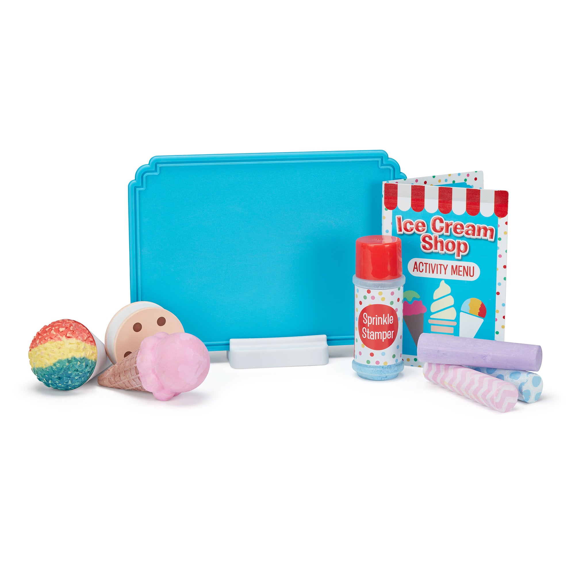 Ice Cream Shop Chalk Play Set - Image 4