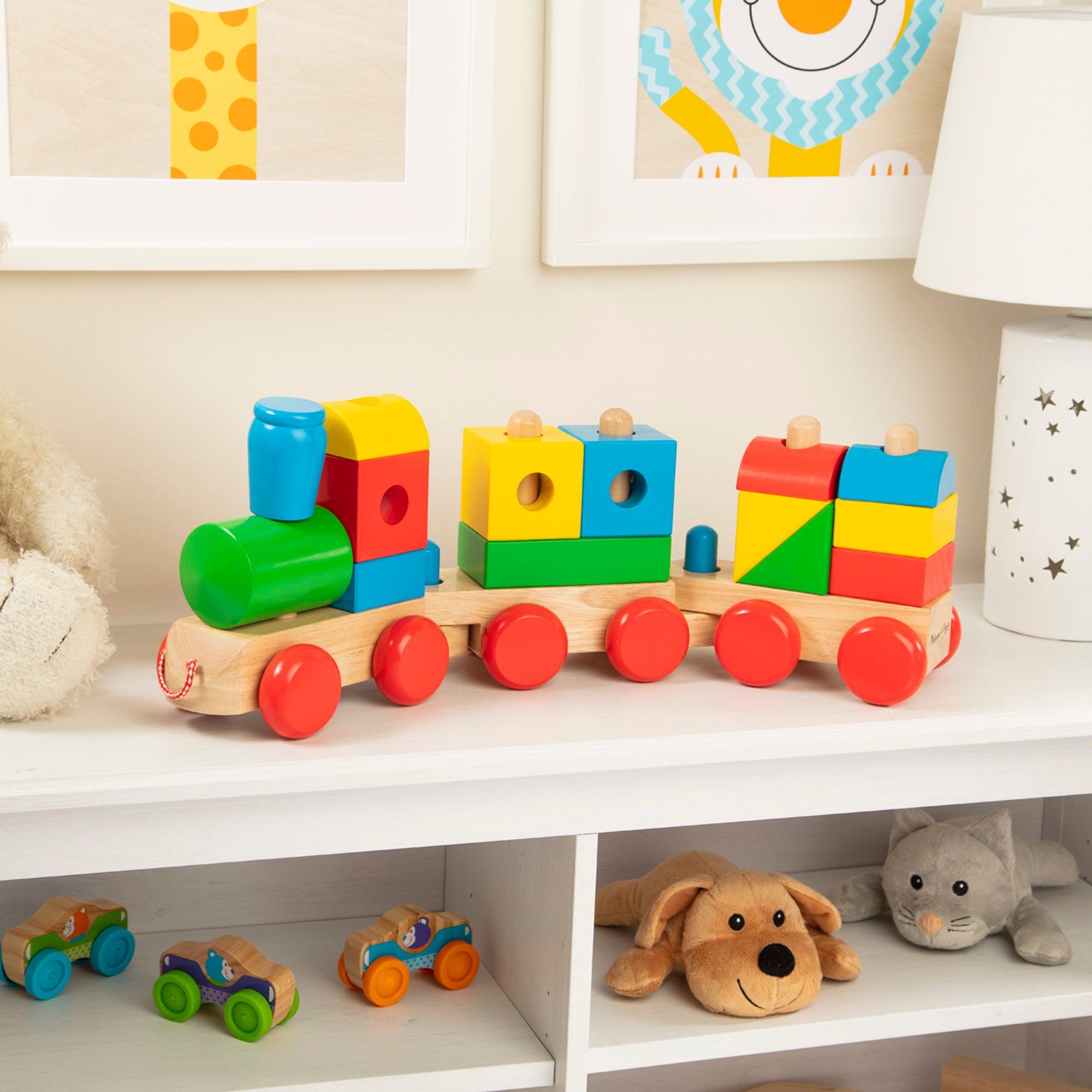 Jumbo Wooden Stacking Train ?C Classic - Image 9