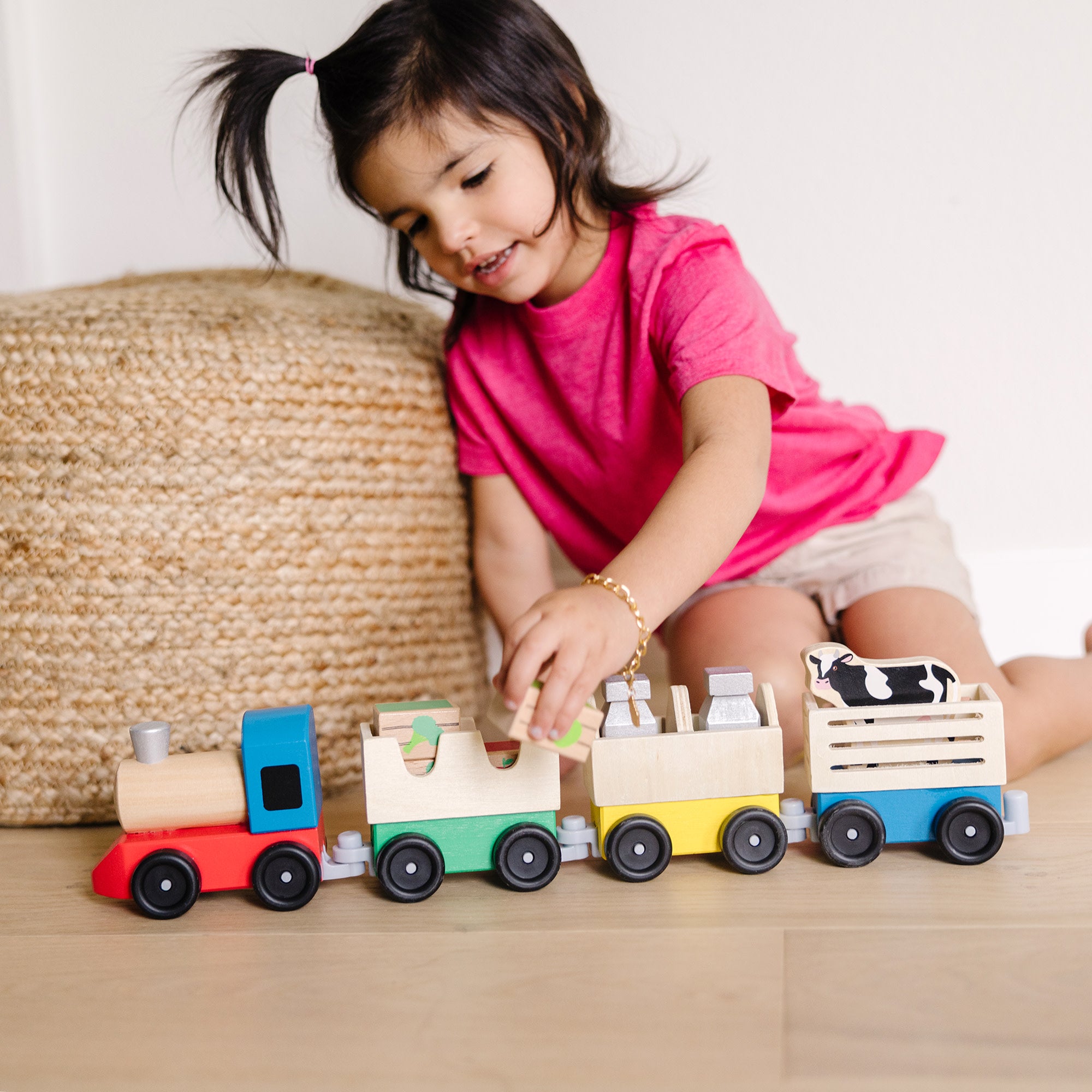 Wooden Farm Train - Image 8
