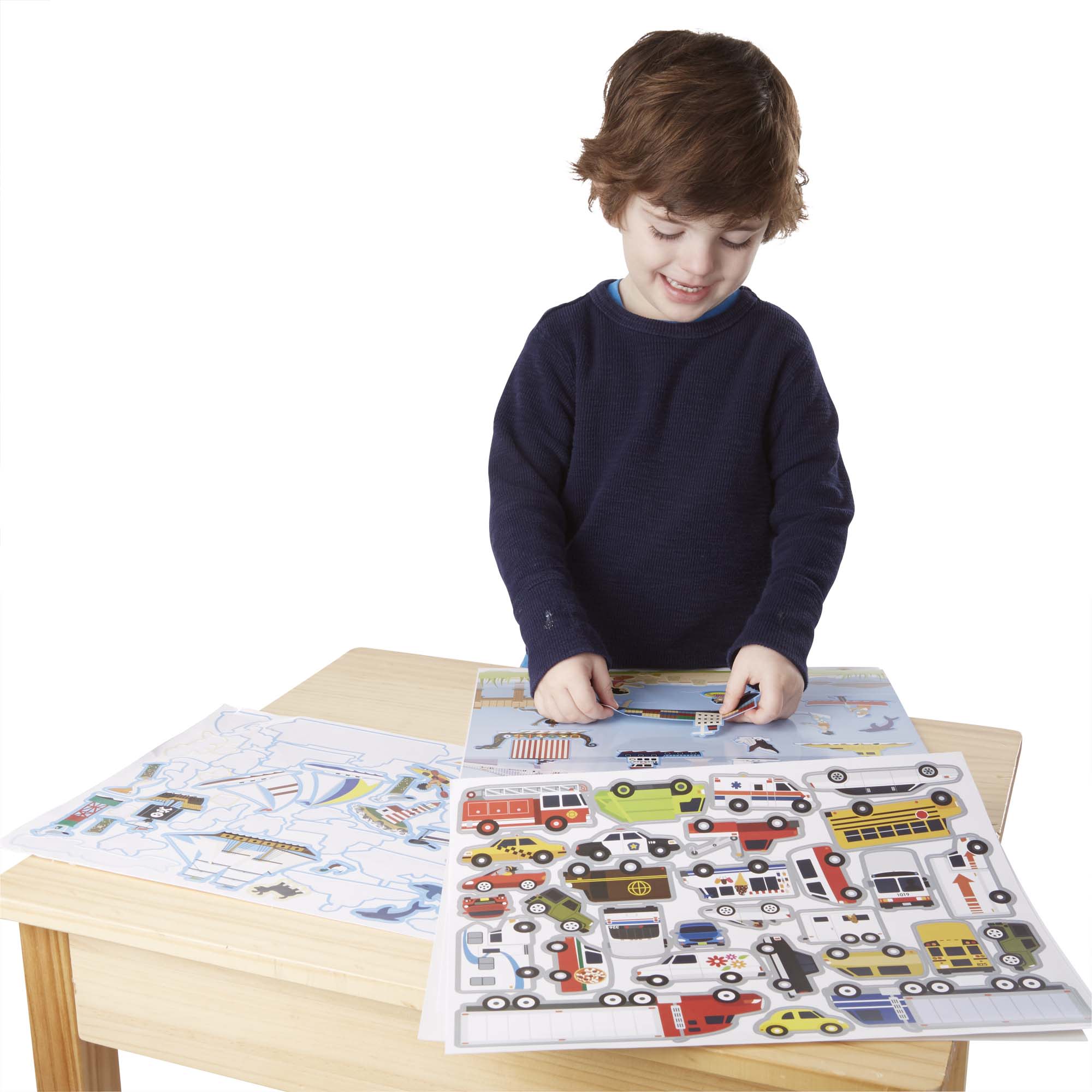 Reusable Sticker Pad - Vehicles - Image 8
