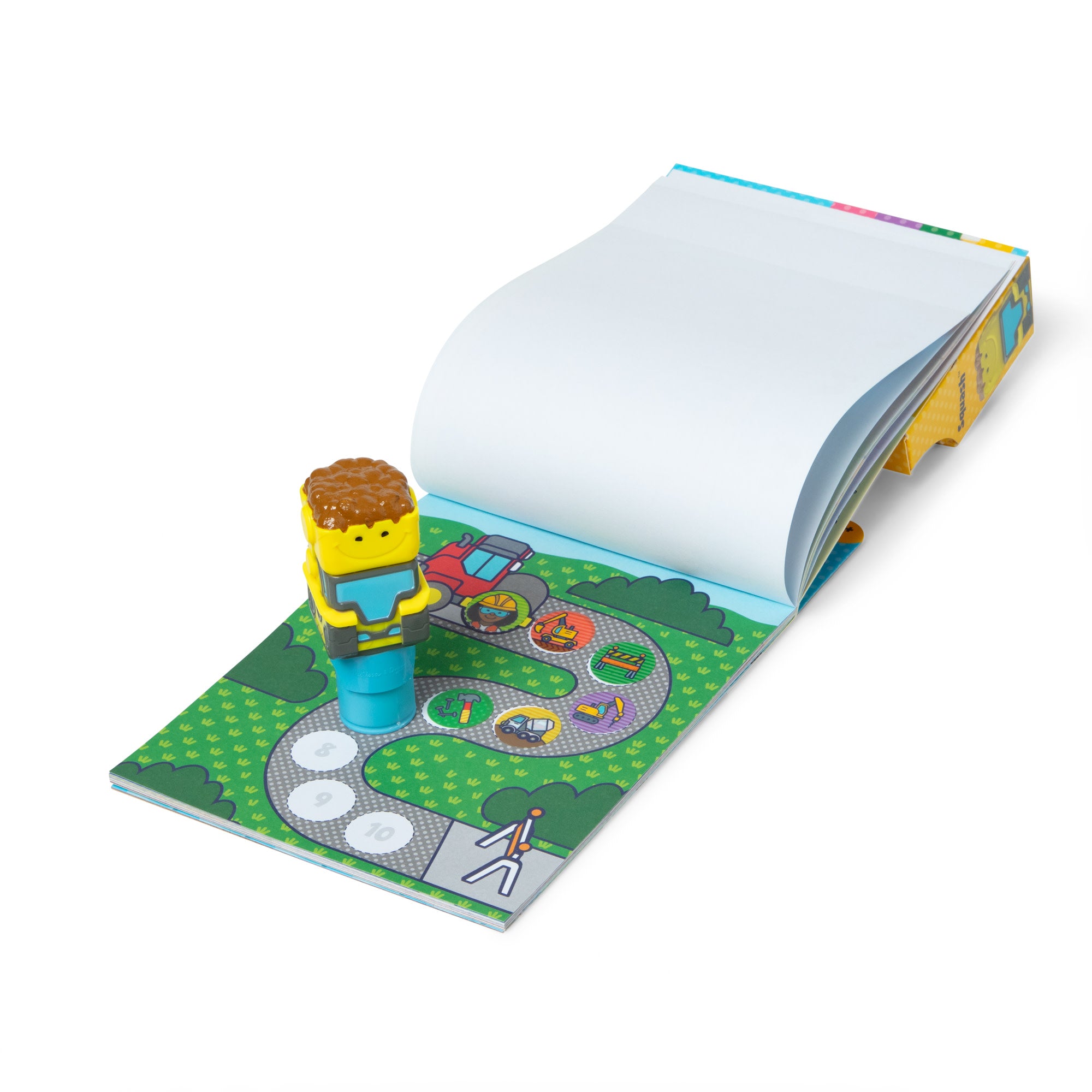 Sticker WOW!? Activity Pad & Sticker Stamper - Bulldozer - Image 2