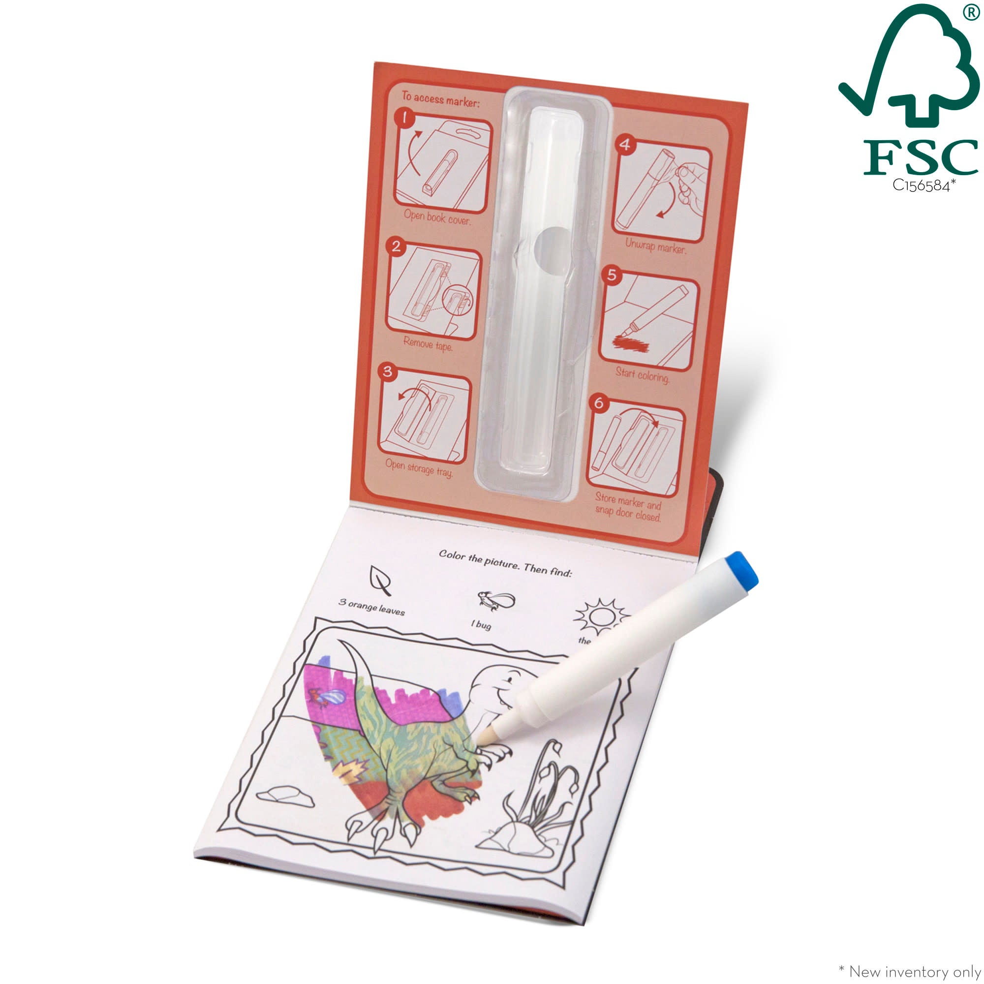 On the Go? ColorBlast Color Reveal Pad ?C Dinosaur - Image 3